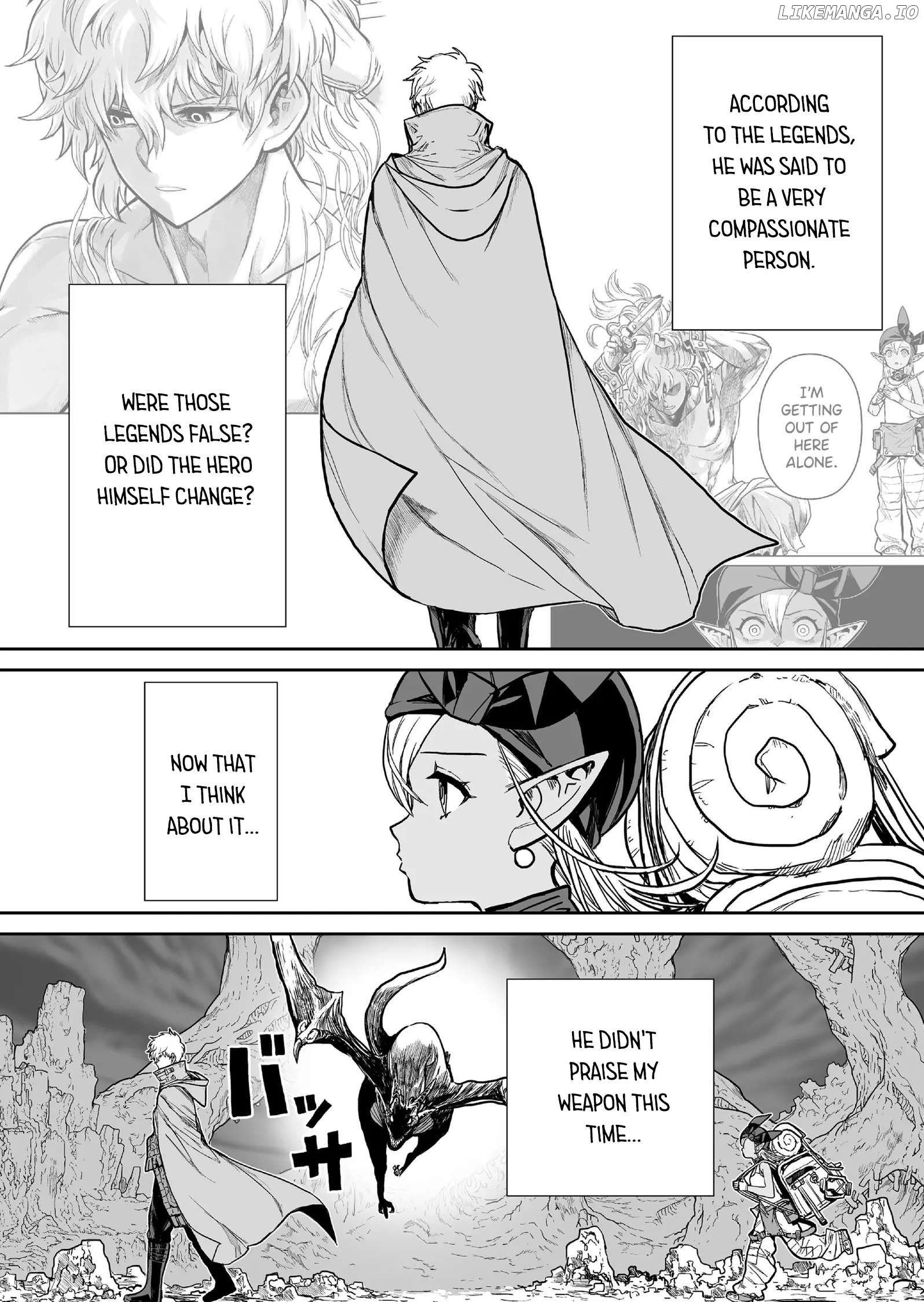 Abandoned: The Hero Who's So Strong He Breaks Every Weapon and The Elf Blacksmith Chapter 2 - page 26