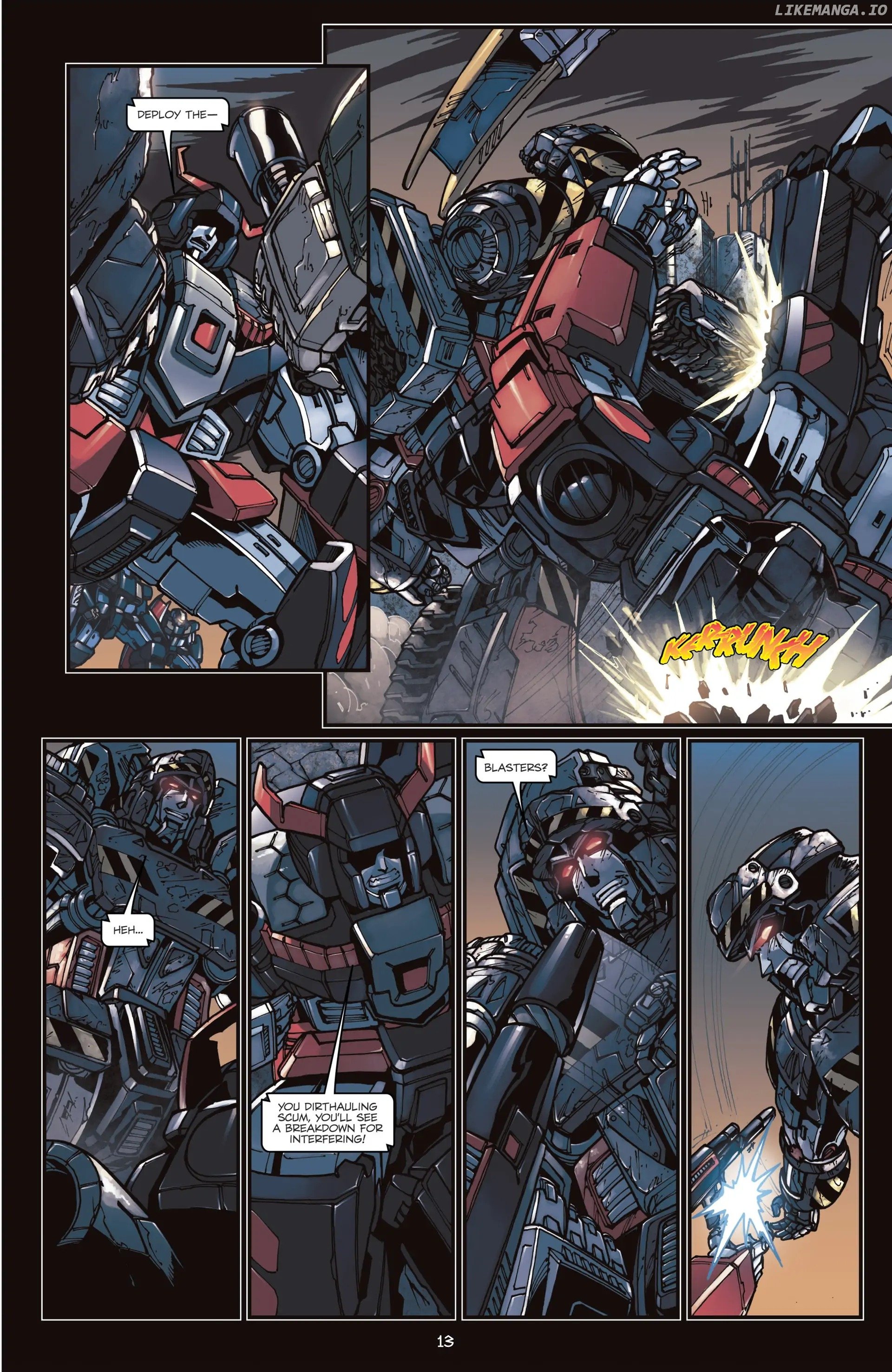 Transformers: The IDW Collection, Volume 1 Chapter 1 - page 14