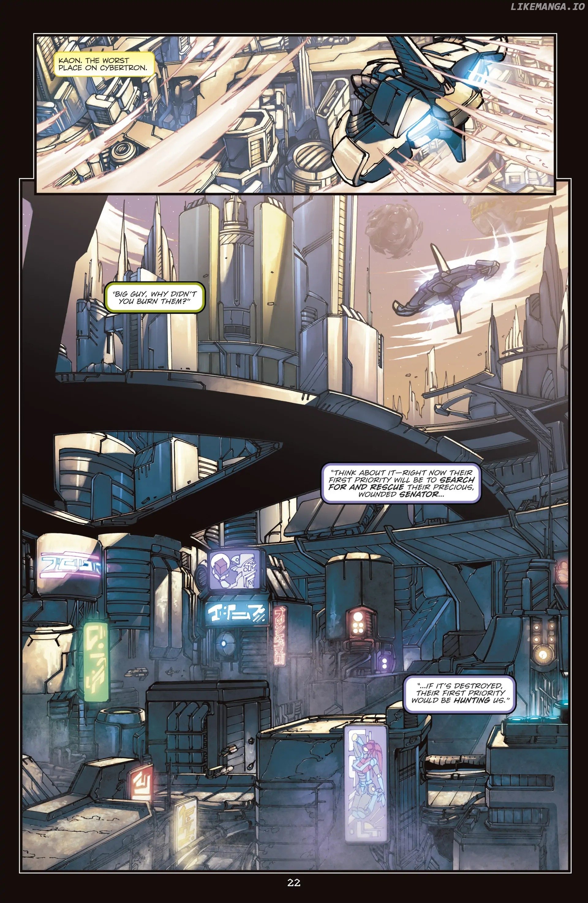 Transformers: The IDW Collection, Volume 1 Chapter 1 - page 23