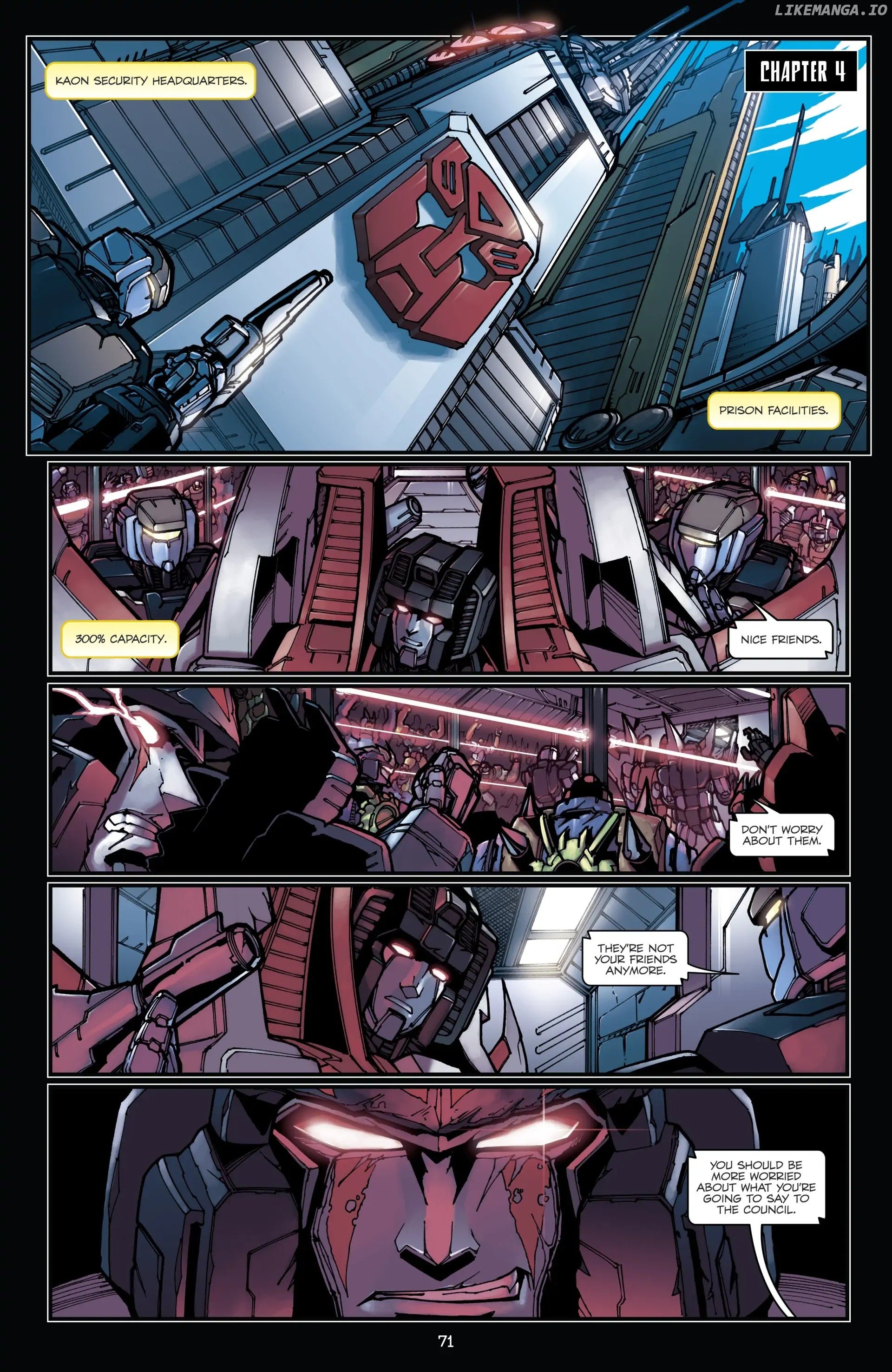 Transformers: The IDW Collection, Volume 1 Chapter 4 - page 1