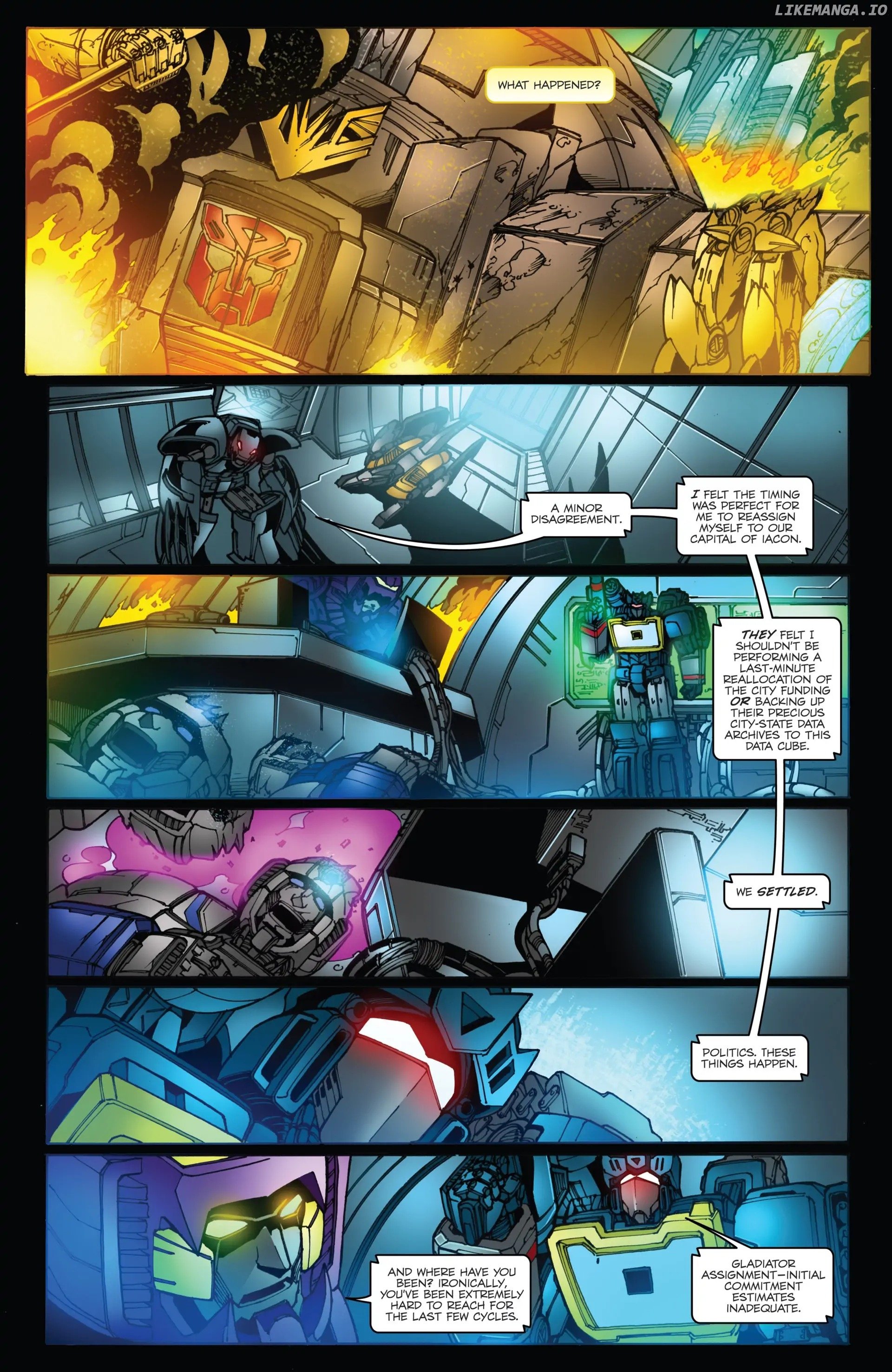 Transformers: The IDW Collection, Volume 1 Chapter 4 - page 12