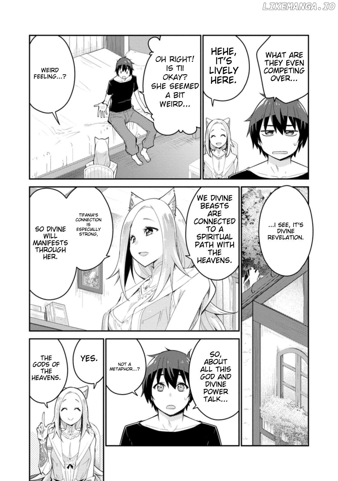 Muda da to Tsuihou Sareta [Kyuutei Juui], Kemono no Kuni ni Kou Taiguu de Manekareru: Mori de Tasuketa Shinjuu to Kemomimi Bishoujotachi ni Mechakucha Dekiaisare Nagara Slow Life o Tanoshinderu Chapter 5 - page 28