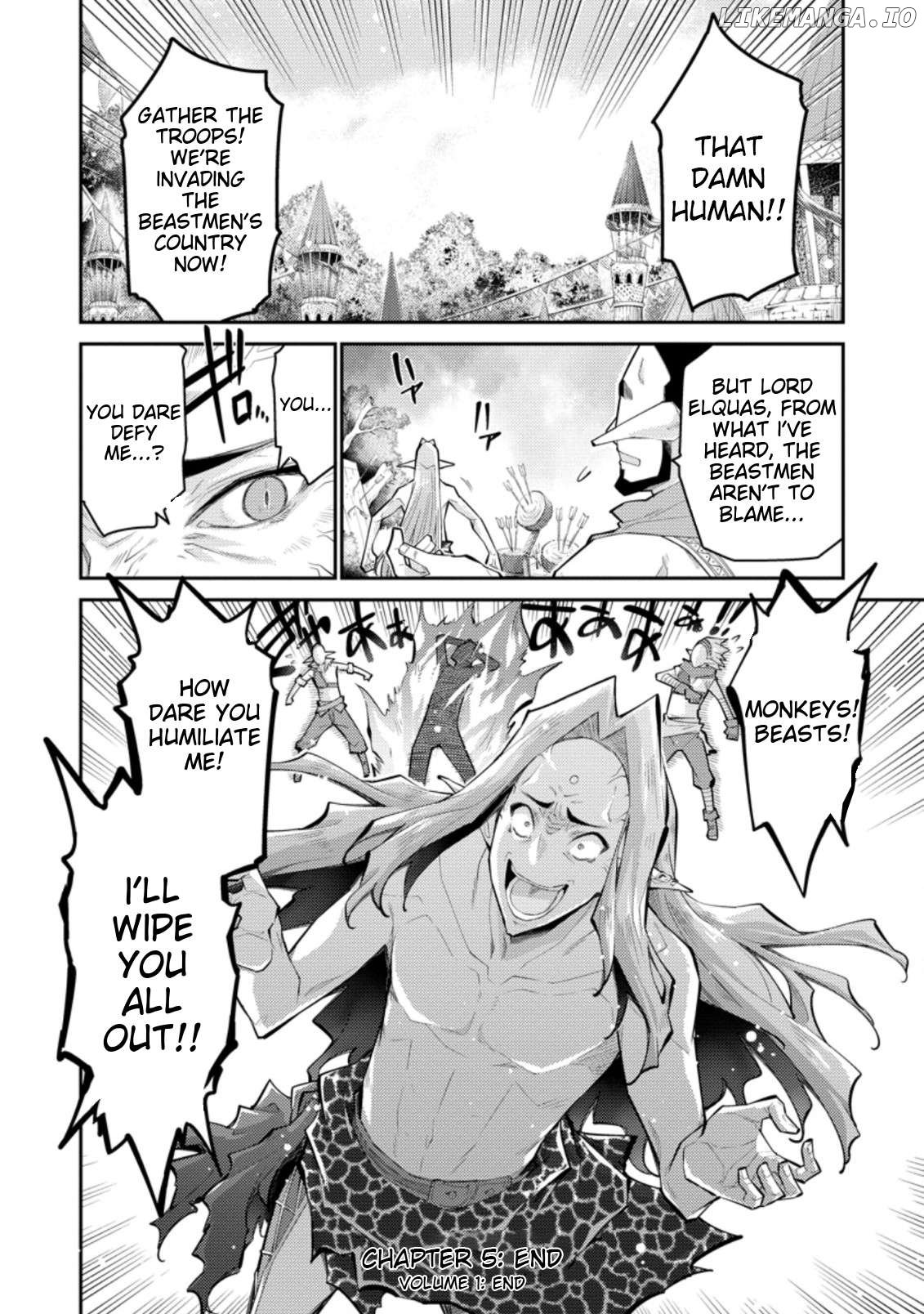 Muda da to Tsuihou Sareta [Kyuutei Juui], Kemono no Kuni ni Kou Taiguu de Manekareru: Mori de Tasuketa Shinjuu to Kemomimi Bishoujotachi ni Mechakucha Dekiaisare Nagara Slow Life o Tanoshinderu Chapter 5 - page 31