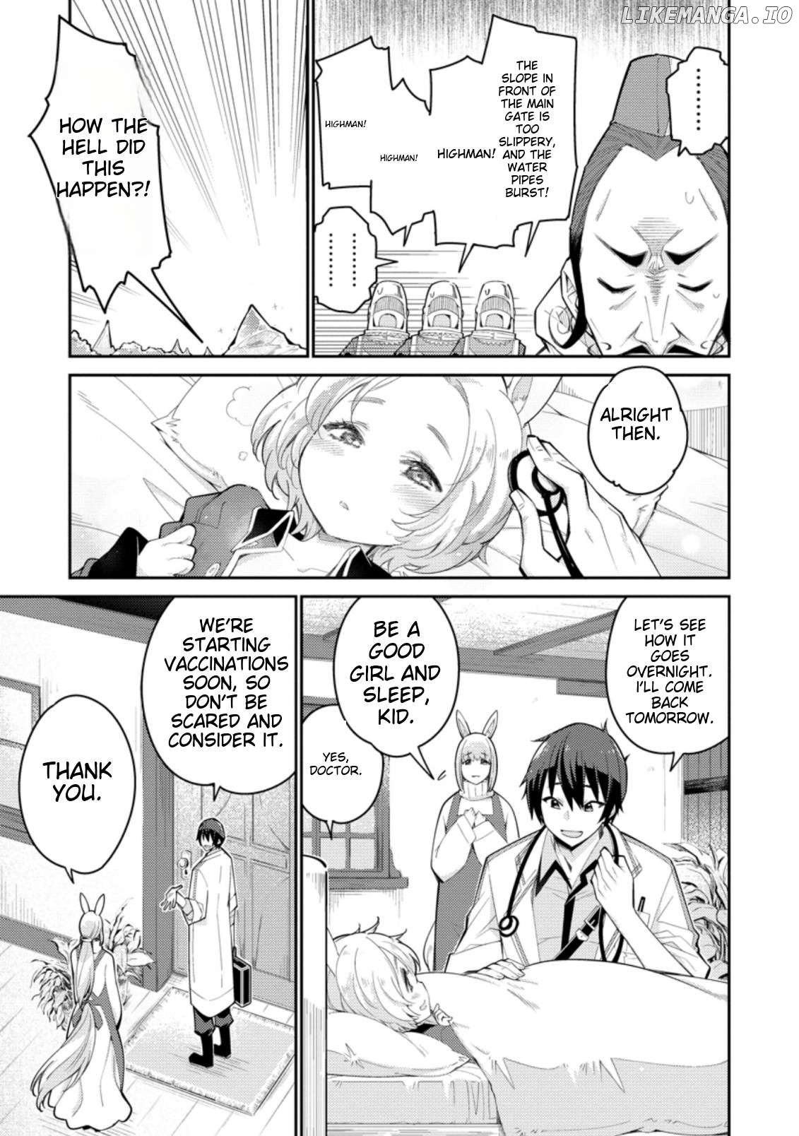 Muda da to Tsuihou Sareta [Kyuutei Juui], Kemono no Kuni ni Kou Taiguu de Manekareru: Mori de Tasuketa Shinjuu to Kemomimi Bishoujotachi ni Mechakucha Dekiaisare Nagara Slow Life o Tanoshinderu Chapter 5 - page 4