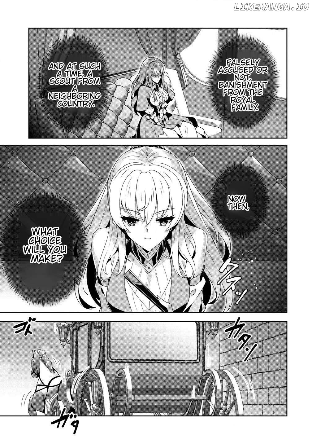 Iranai Akuyaku Reijou, Waga Kuni de Hikitorimasu wa Yuushuu na Go-reijoukata o Tsuihou da Nante Orokana Mane, Kuni o Horoboshimashite yo? Chapter 1.1 - page 5