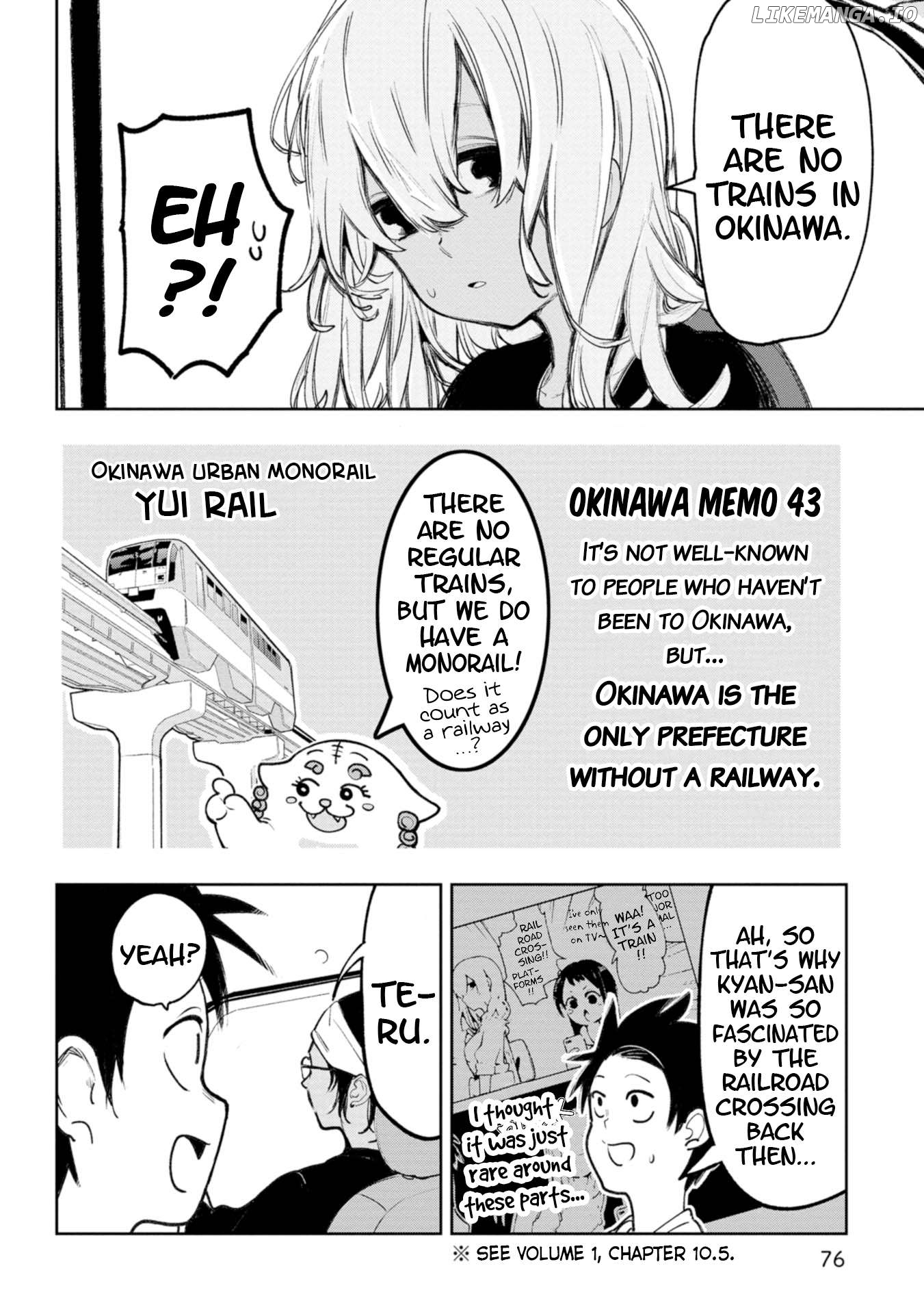 Okinawa de Suki ni Natta Ko ga Hougen Sugite Tsura Sugiru Chapter 25 - page 3