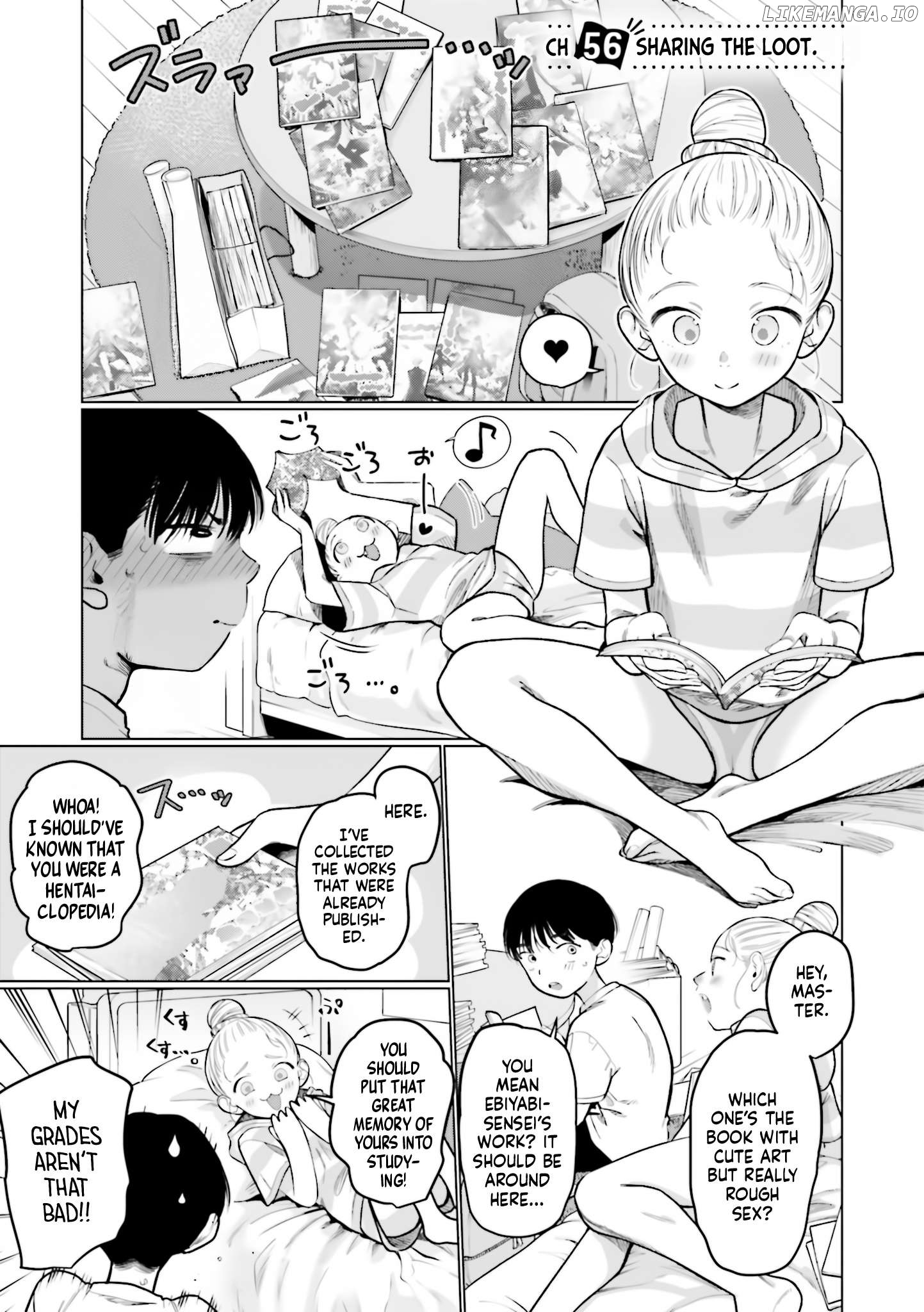 JC Sasha and Her Otaku Classmate Chapter 56 - page 1