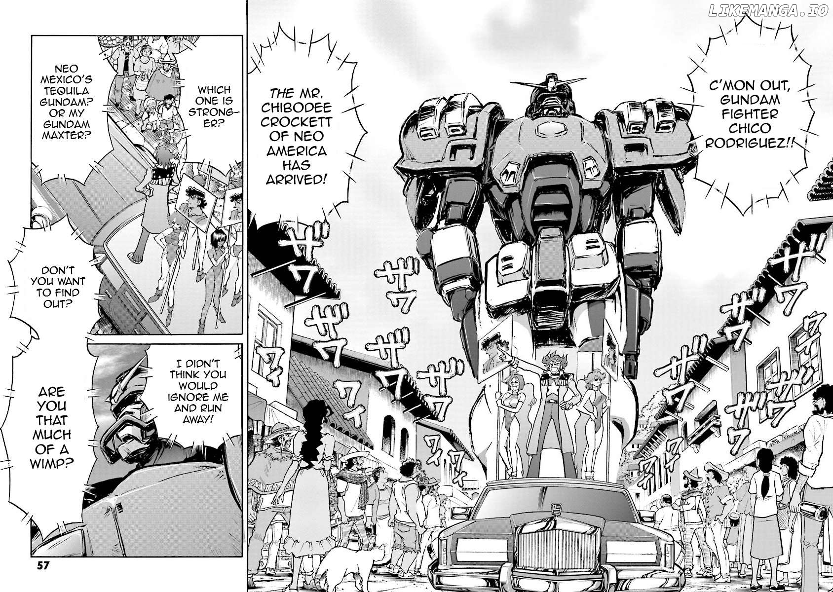 Super-Class! Mobile Fighter G Gundam Chapter 9 - page 55