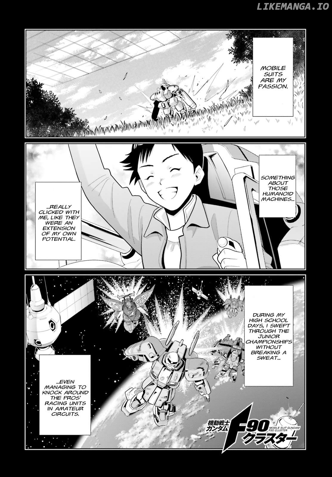 Mobile Suit Gundam F90 Cluster Chapter 7 - page 1