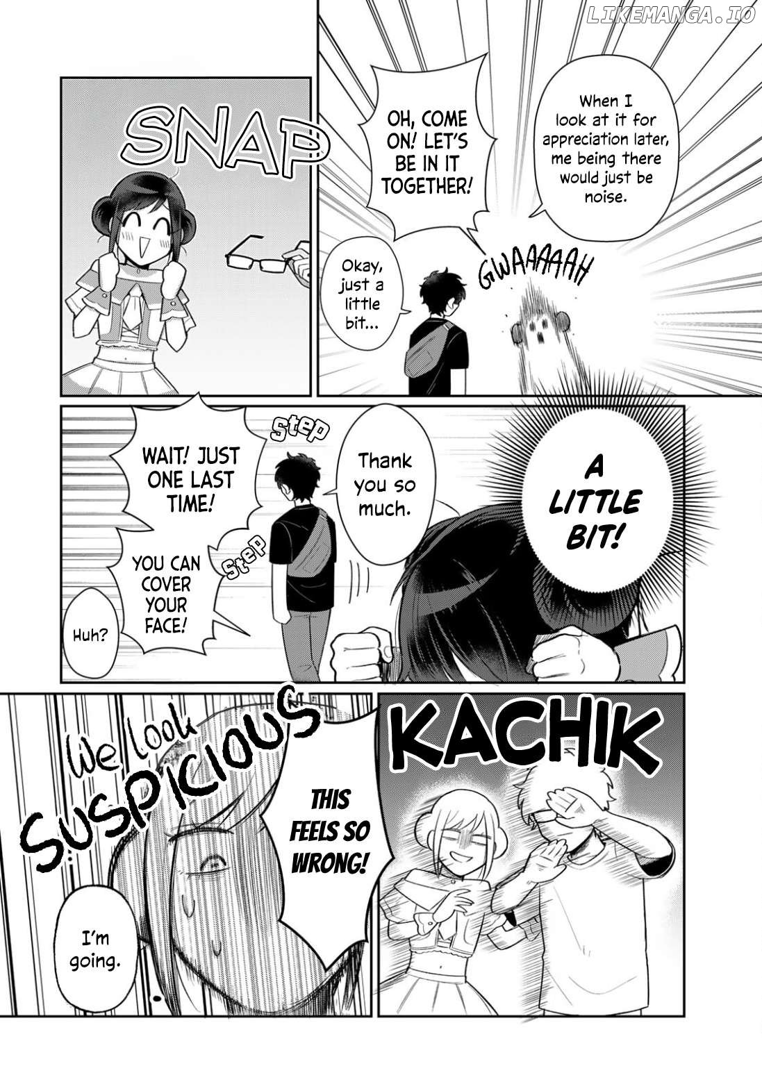 Fan ni Gachikoi Suru Idol to, Idol ni Shiotaiou na Fan. Chapter 3 - page 4