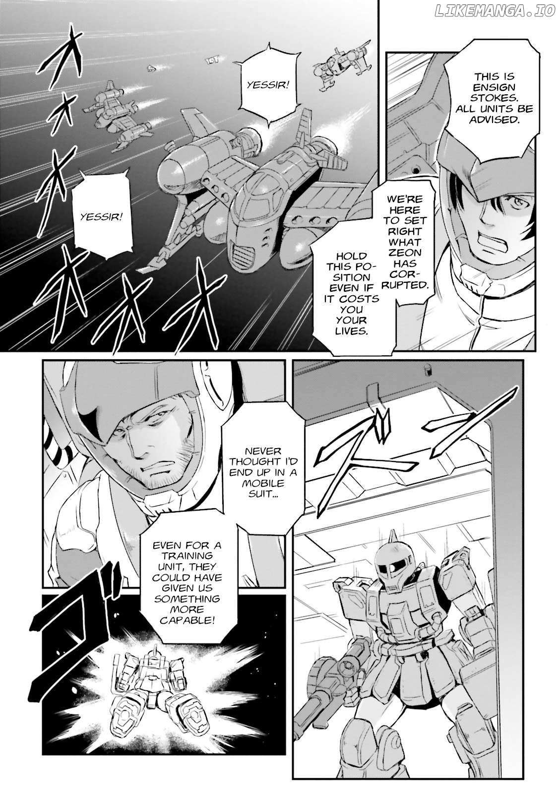 Mobile Suit Gundam MSV-R Legend of the Universal Century Heroes: The Fabulous Shin Matsunaga Chapter 42 - page 15