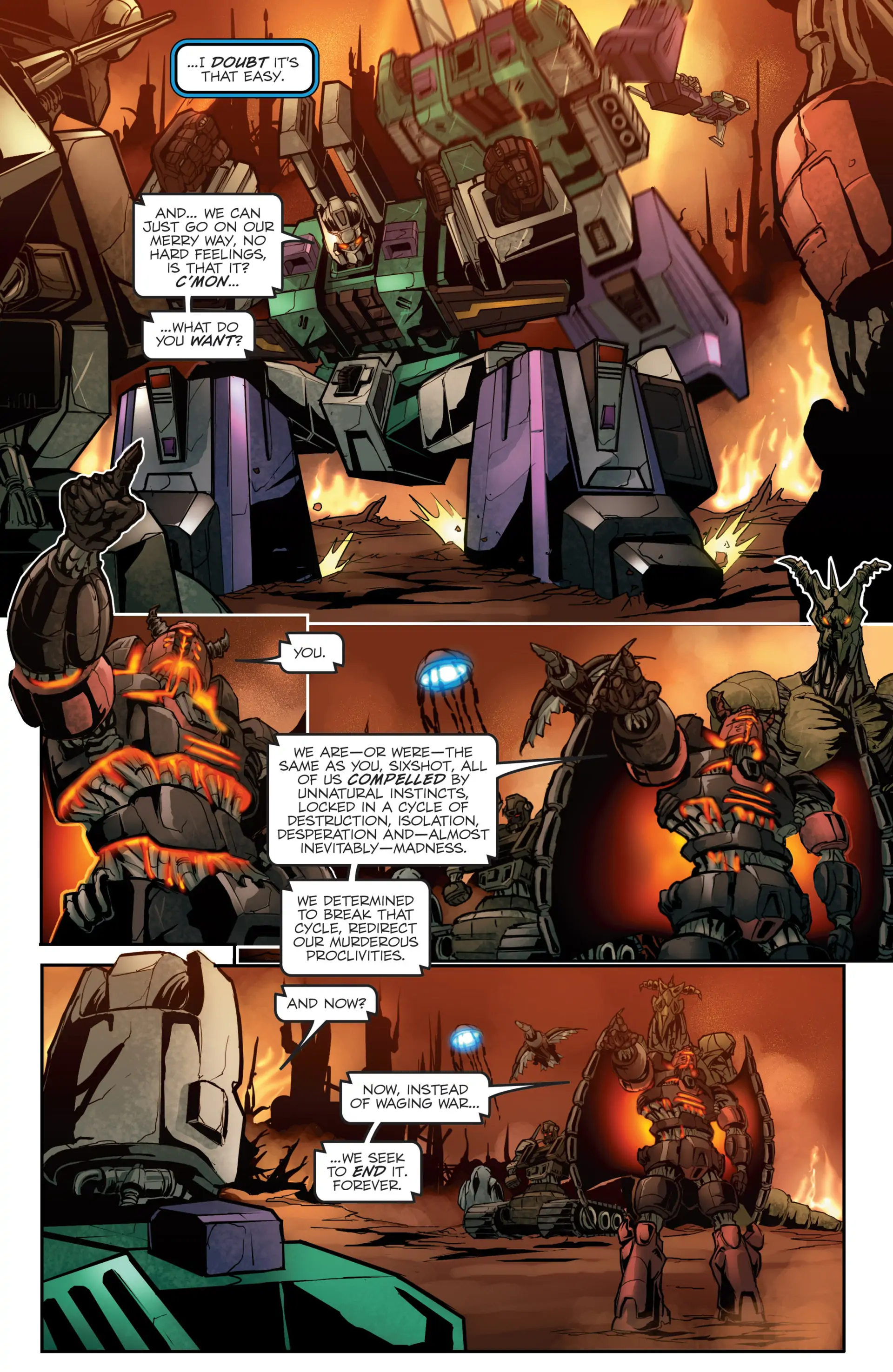 Transformers: The IDW Collection, Volume 1 Chapter 14 - page 18