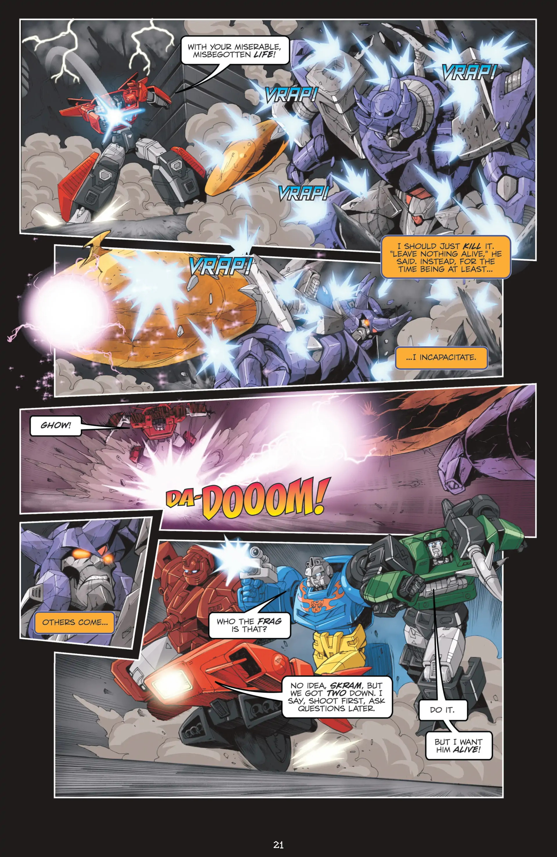 Transformers: The IDW Collection, Volume 1 Chapter 20 - page 21
