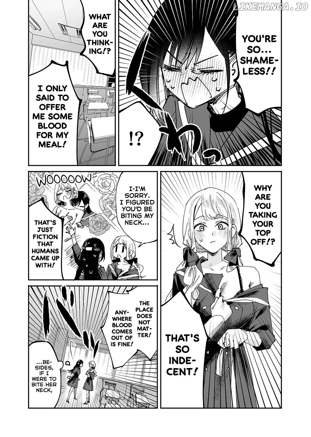 Girls x Vampire Chapter 2 - page 4