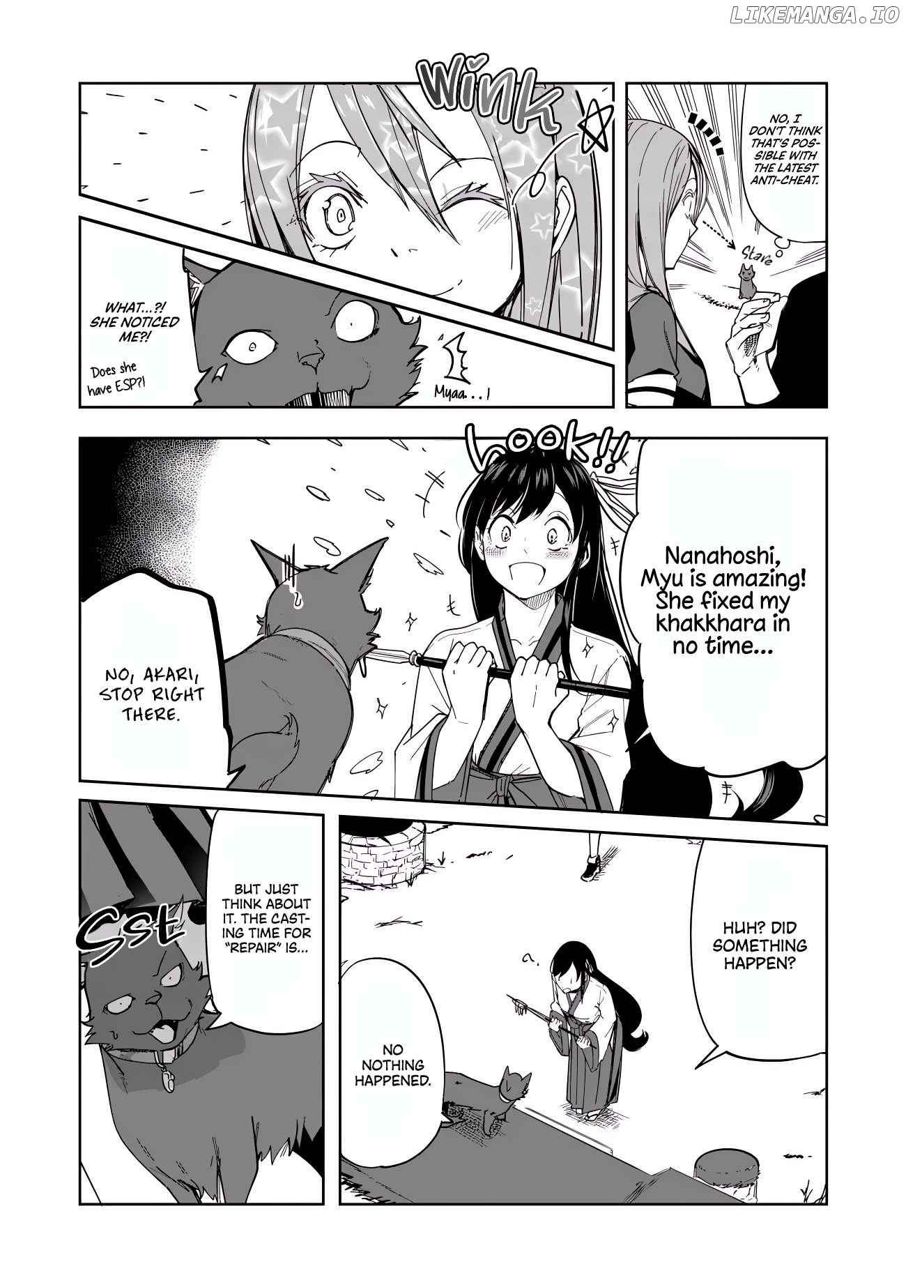 Neko Ni Tenseishita Kedo Hima Nano De Gamer Joshi To Issho Ni Vrmmo Wo Suru Chapter 7 - page 14