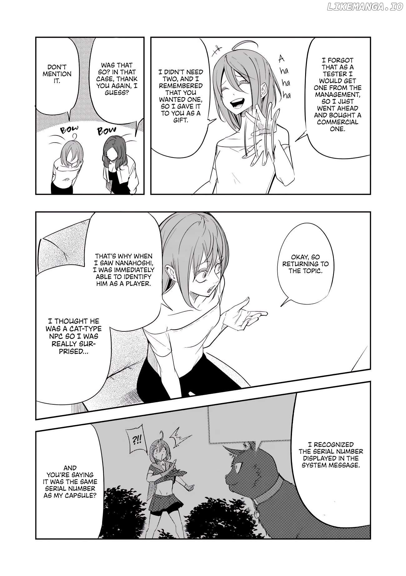 Neko Ni Tenseishita Kedo Hima Nano De Gamer Joshi To Issho Ni Vrmmo Wo Suru Chapter 9 - page 22