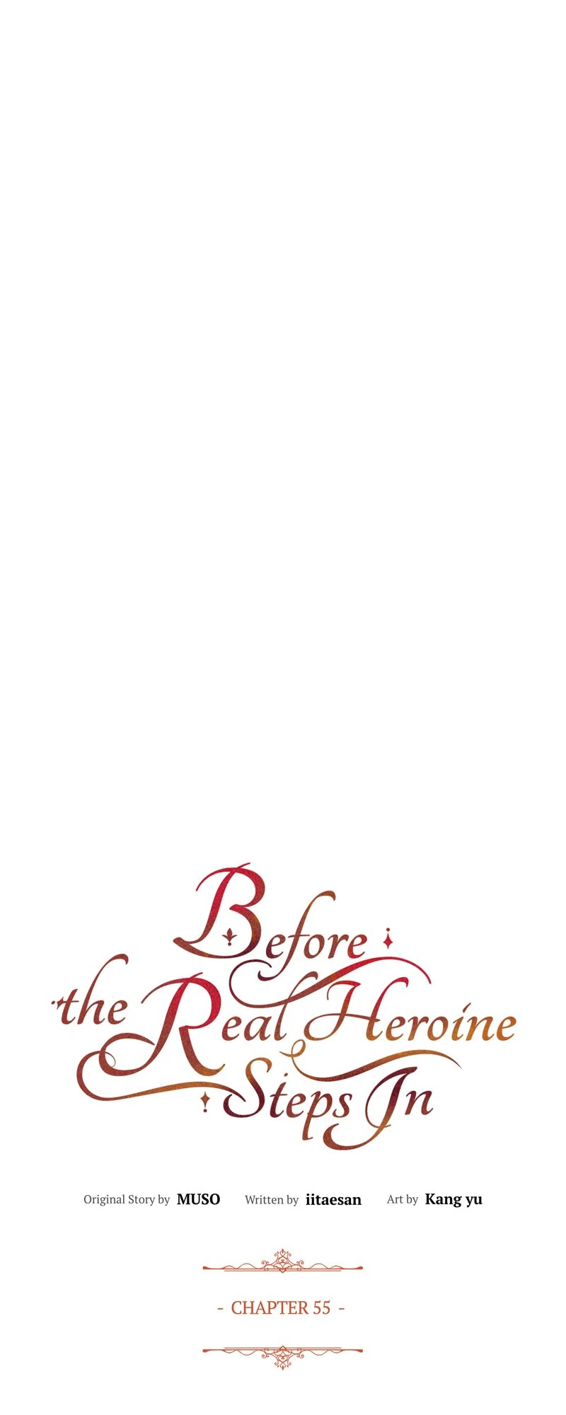 Before the Real Heroine Steps In Chapter 55 - page 8