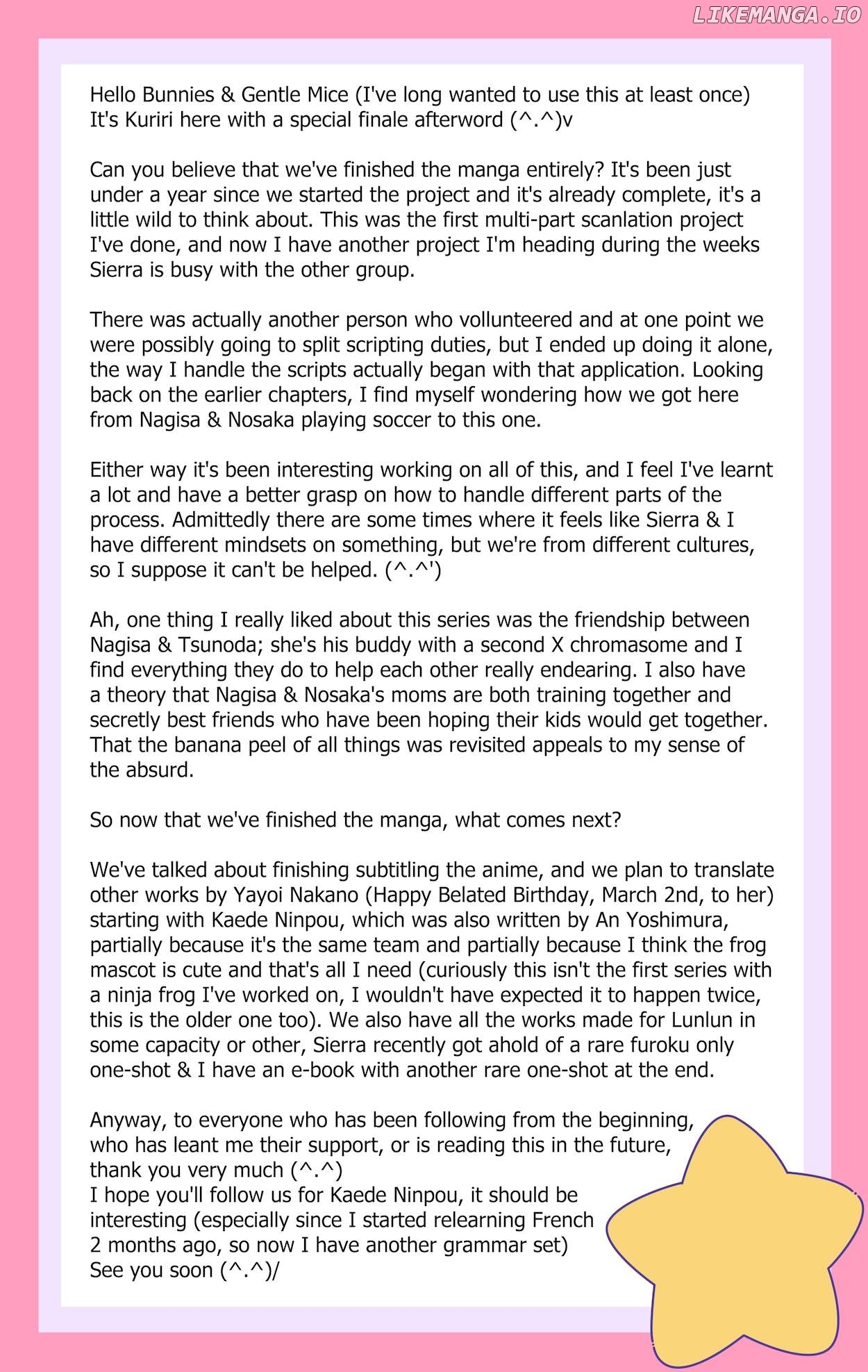 Super! I'll make a habit of it ♡ Chapter 19 - page 32