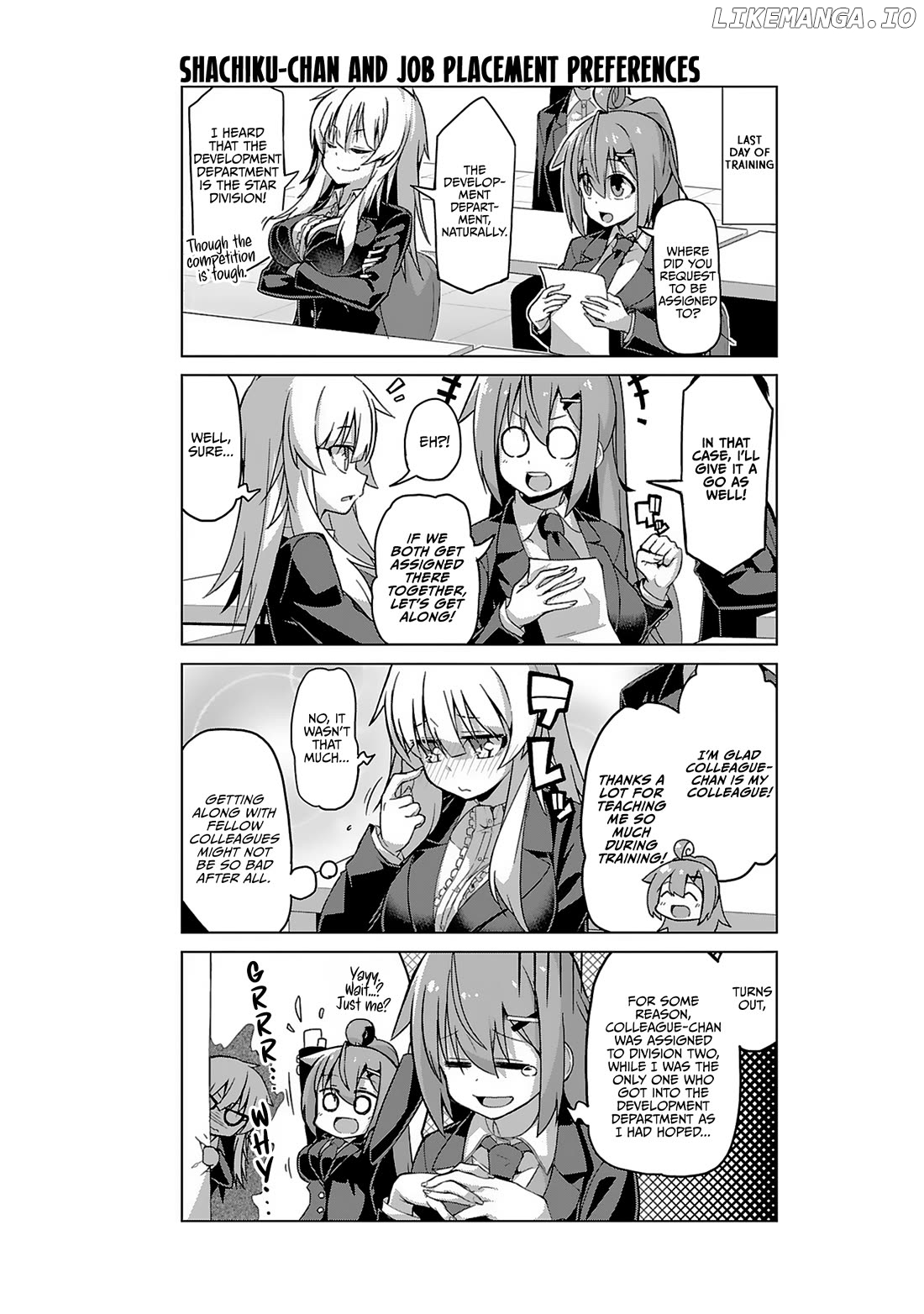 Ikinokore! Shachiku-chan Chapter 17 - page 10