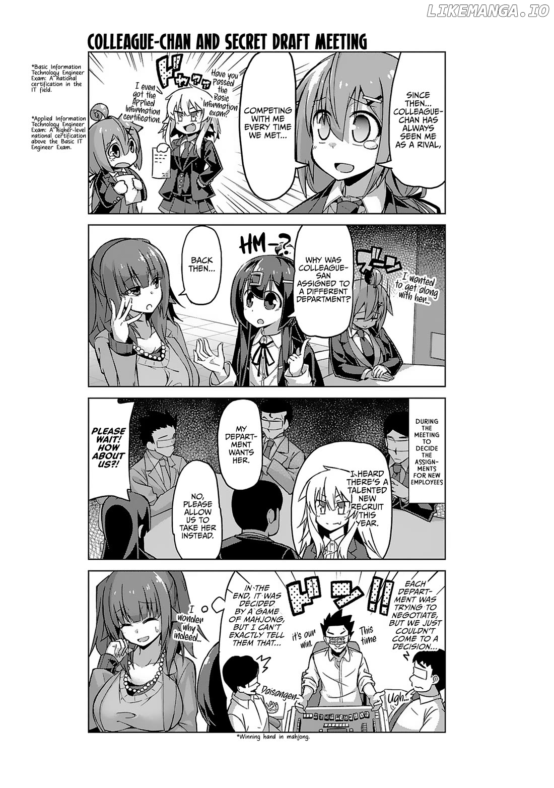 Ikinokore! Shachiku-chan Chapter 17 - page 11