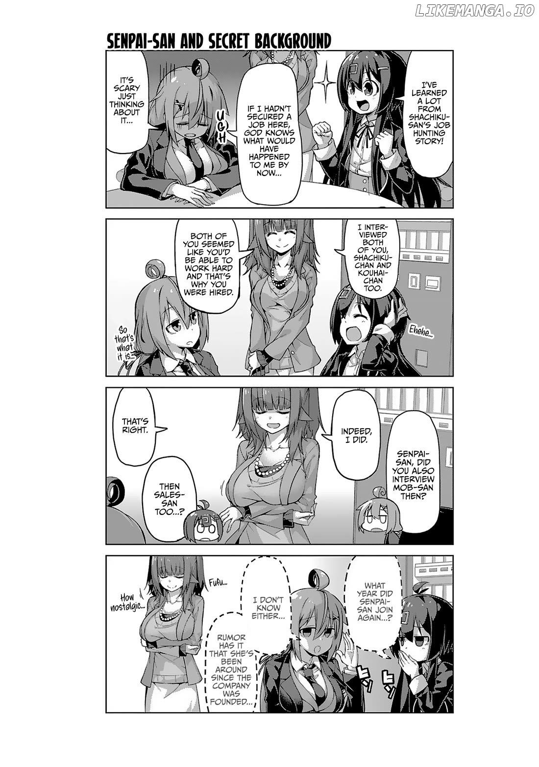 Ikinokore! Shachiku-chan Chapter 17 - page 4