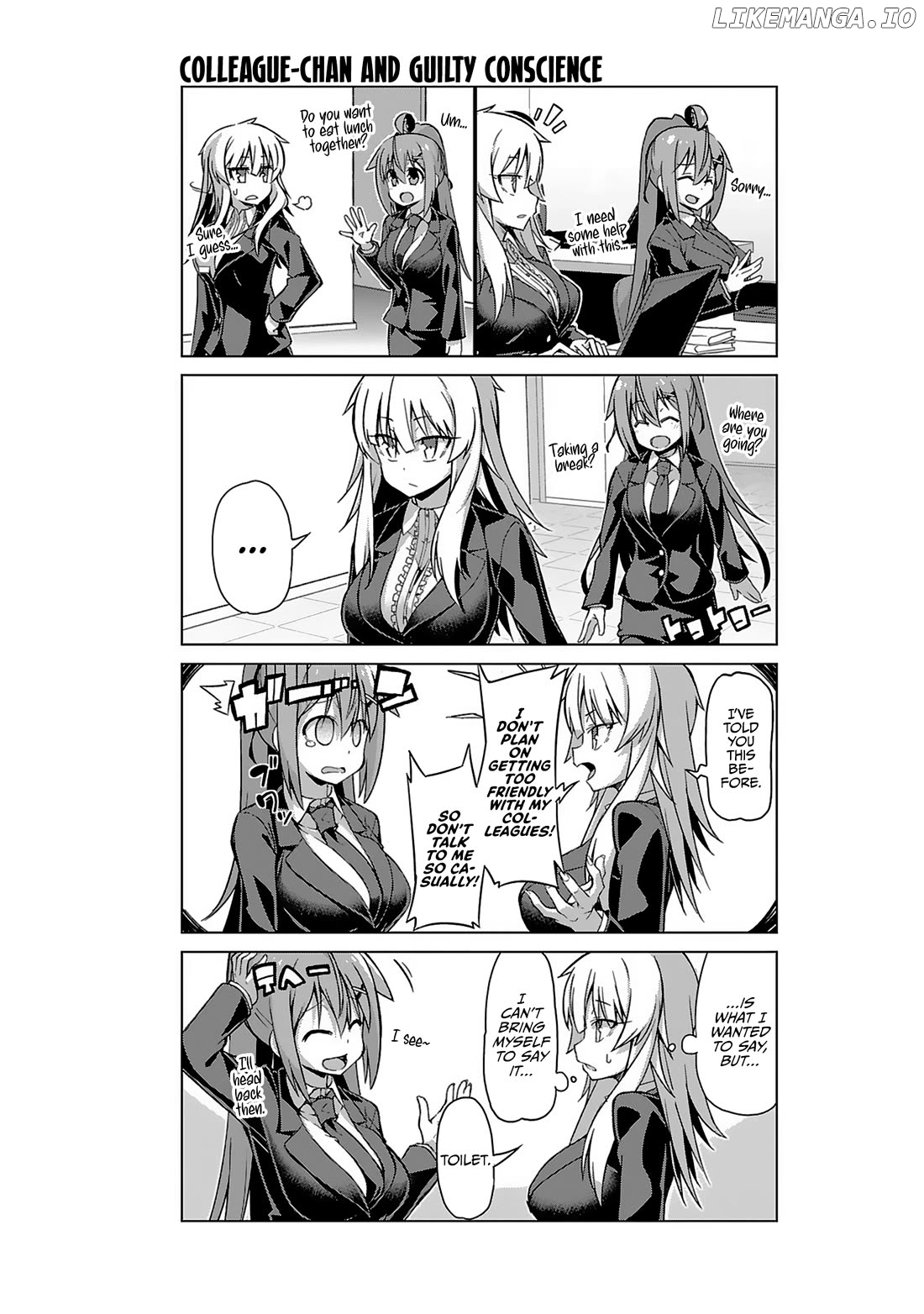 Ikinokore! Shachiku-chan Chapter 17 - page 8