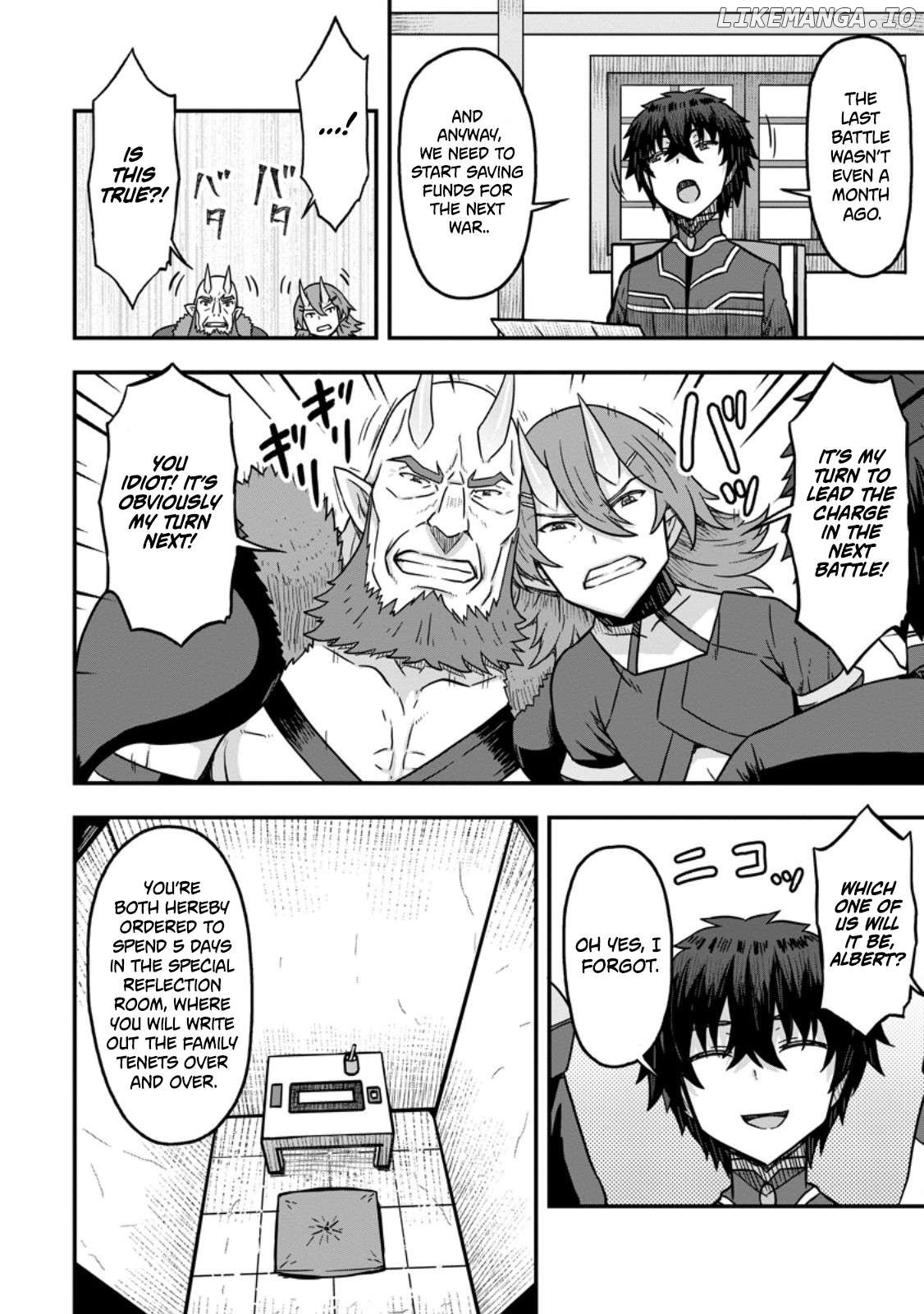 Isekai Saikyou no Yome desu ga, Yoru no Tatakai wa Ore no Hou ga Tsuyoi You desu ~Chiryaku o Ikashite Nariagaru Harem Senki~ Chapter 15 - page 2