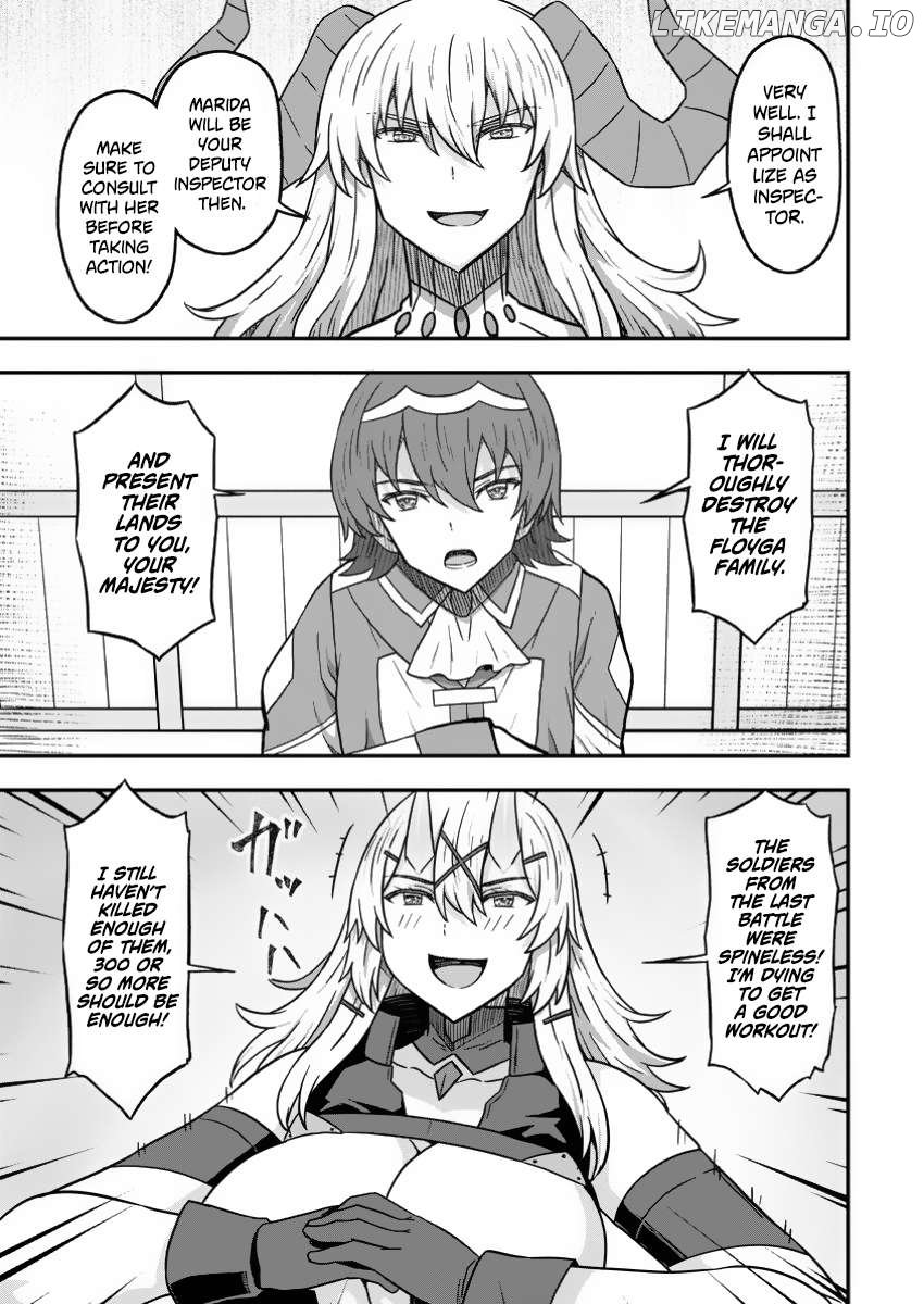 Isekai Saikyou no Yome desu ga, Yoru no Tatakai wa Ore no Hou ga Tsuyoi You desu ~Chiryaku o Ikashite Nariagaru Harem Senki~ Chapter 15 - page 25