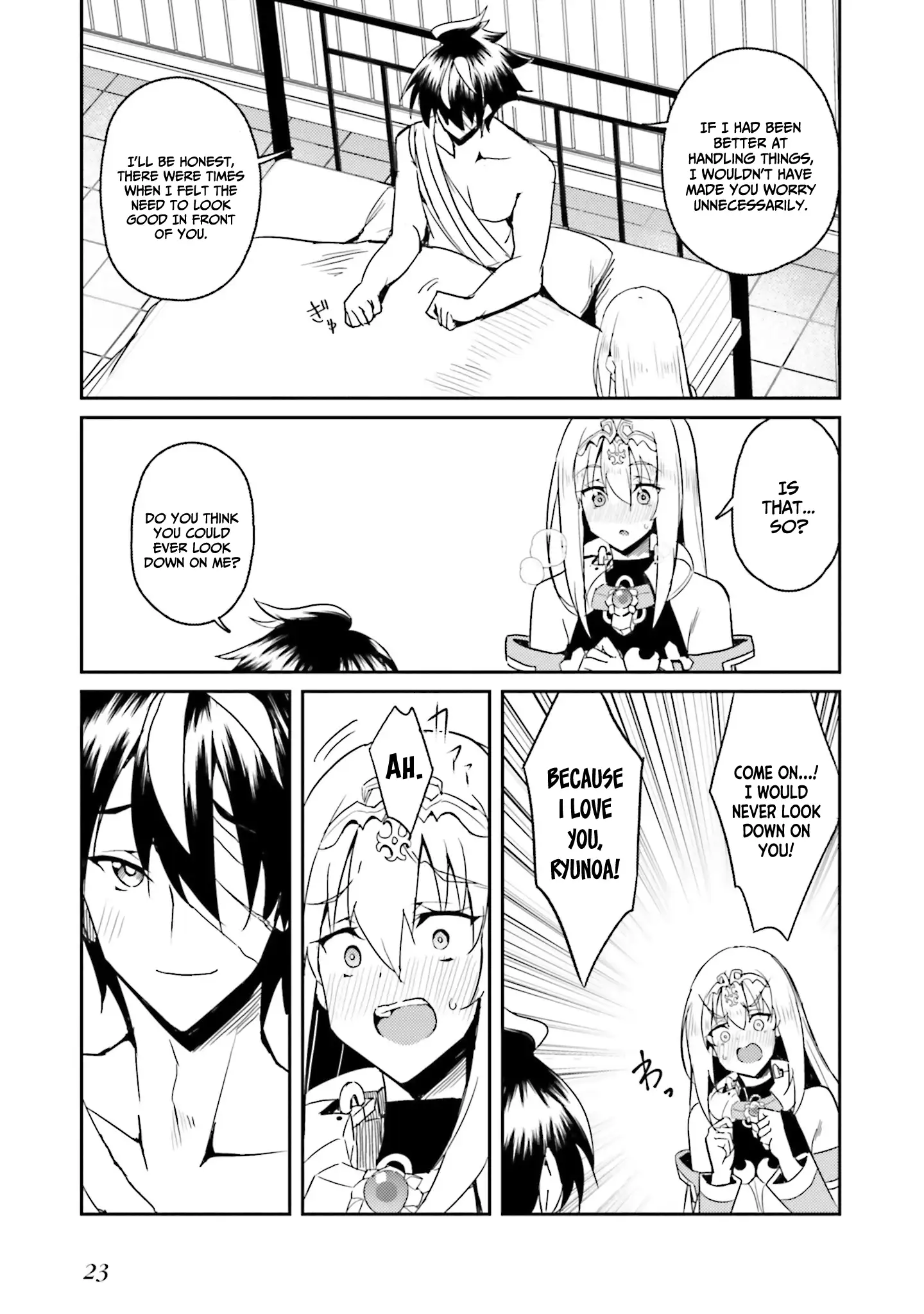 My childhood friend who I used to train swordsmanship with became a slave, so I, as an S-Rank adventurer decided to buy her and protect her. Chapter 8 - page 22