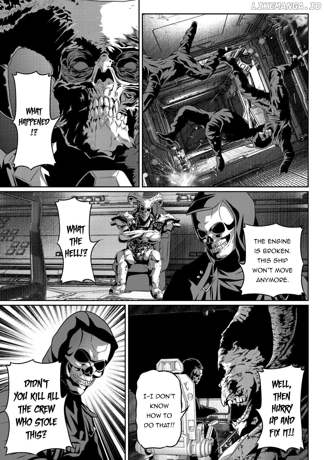 "Koko wa Makasete Sakini Ike!" wo shitai Shinitagari no Nozomanu Uchuu Gekokujou Chapter 5 - page 11