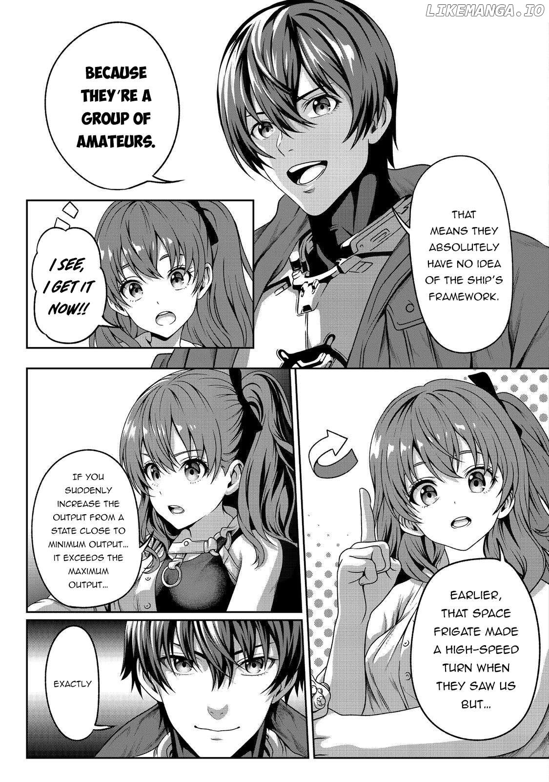 "Koko wa Makasete Sakini Ike!" wo shitai Shinitagari no Nozomanu Uchuu Gekokujou Chapter 5 - page 14