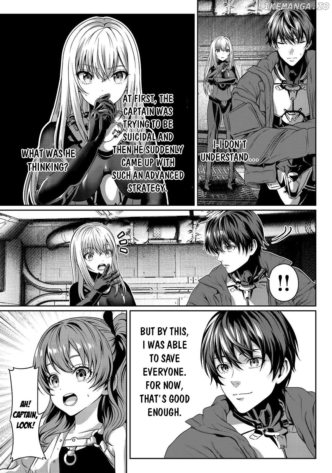 "Koko wa Makasete Sakini Ike!" wo shitai Shinitagari no Nozomanu Uchuu Gekokujou Chapter 5 - page 17
