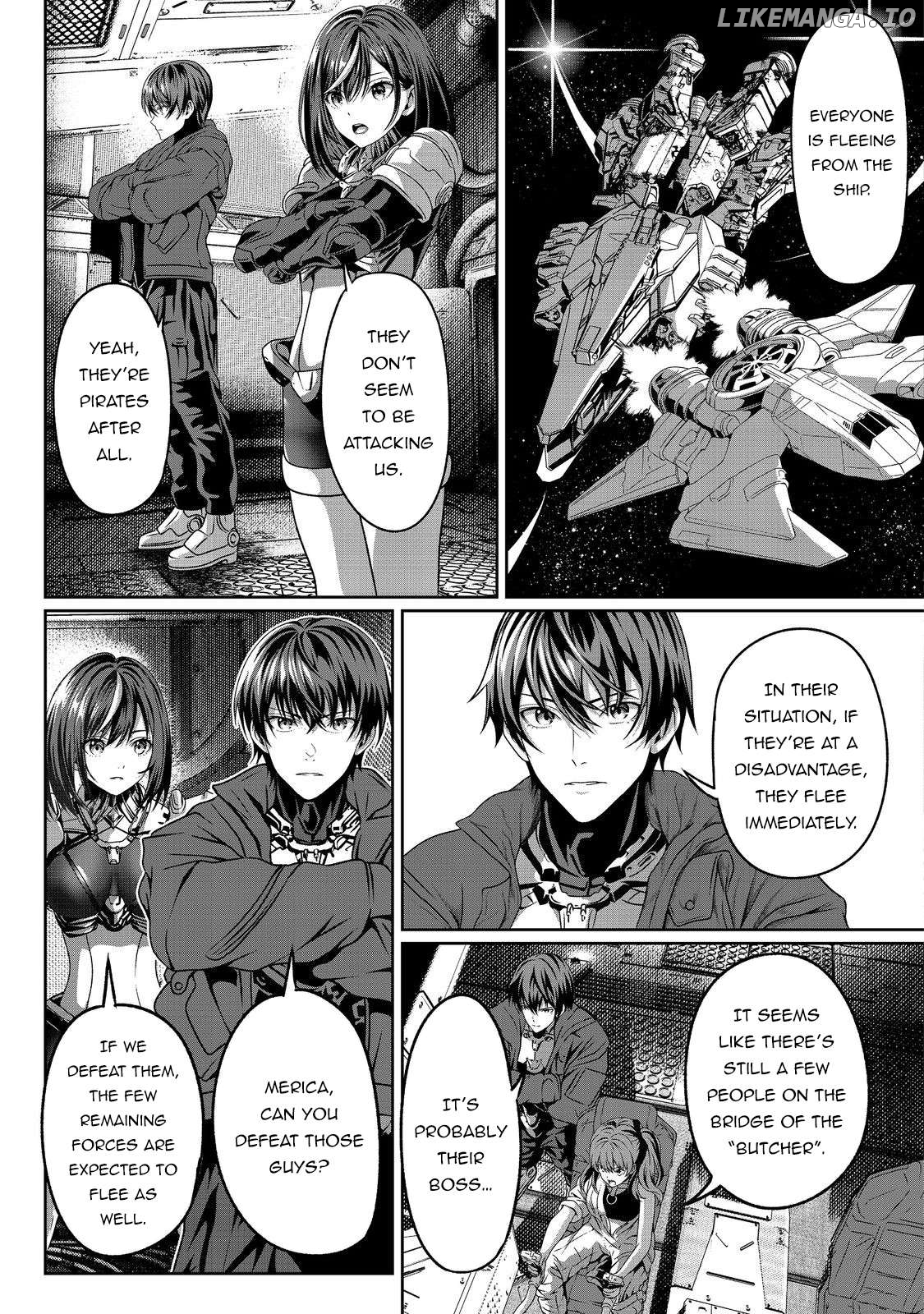 "Koko wa Makasete Sakini Ike!" wo shitai Shinitagari no Nozomanu Uchuu Gekokujou Chapter 5 - page 18