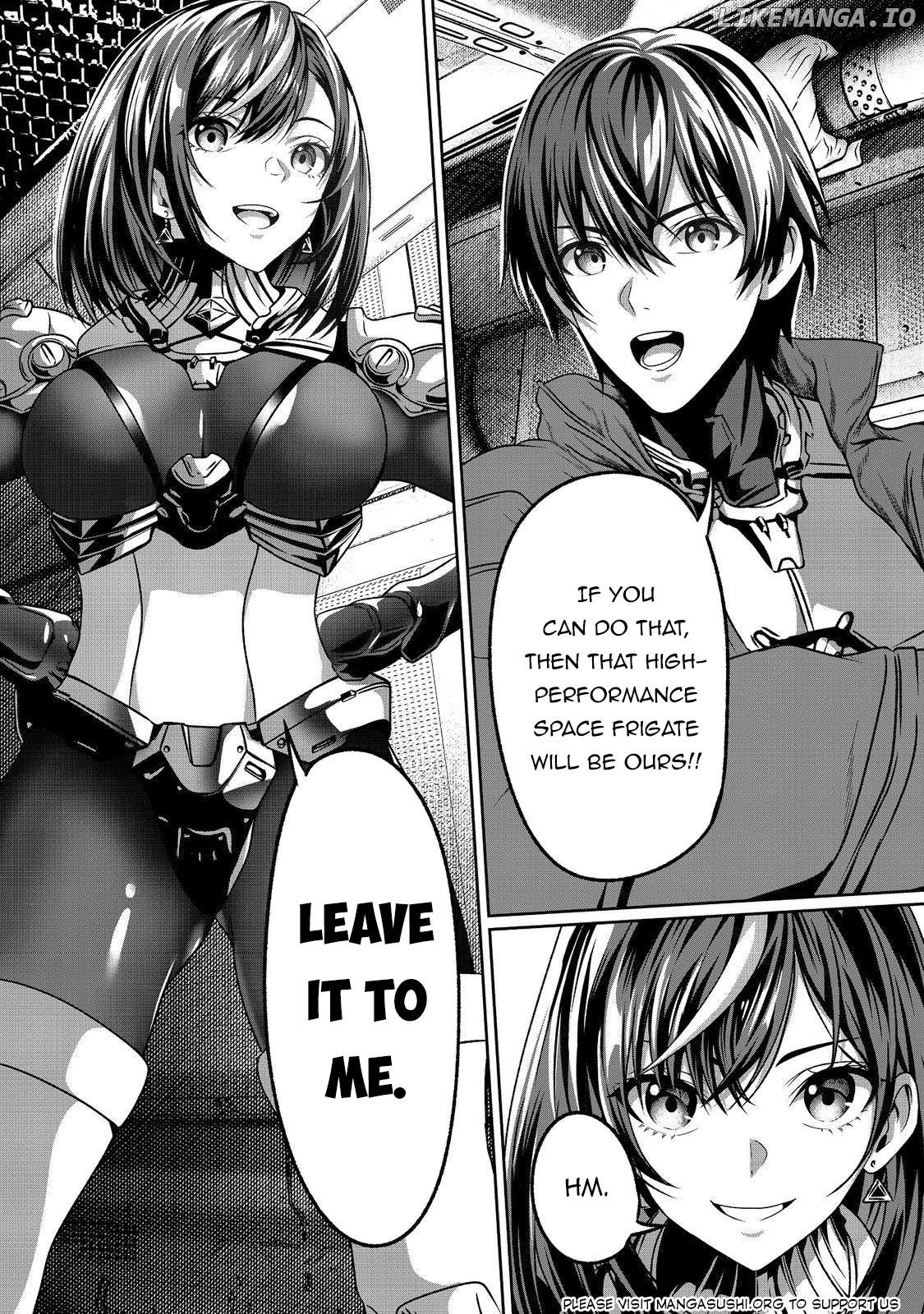 "Koko wa Makasete Sakini Ike!" wo shitai Shinitagari no Nozomanu Uchuu Gekokujou Chapter 5 - page 19