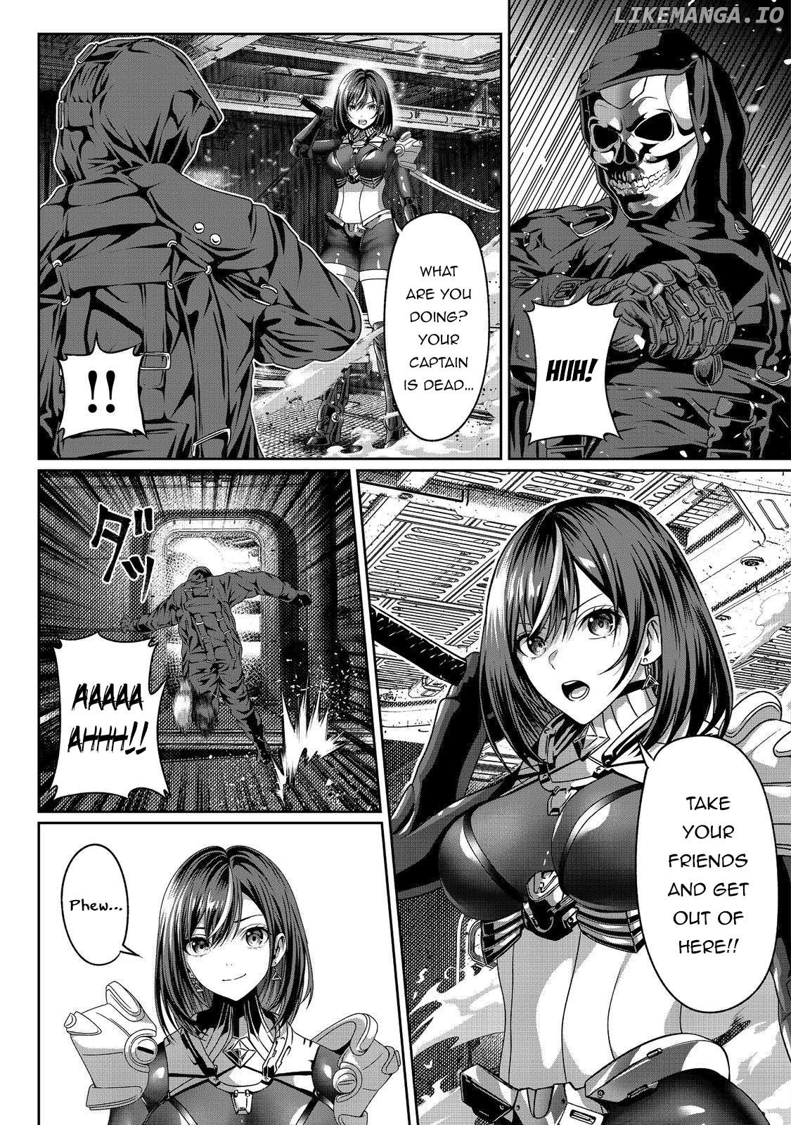 "Koko wa Makasete Sakini Ike!" wo shitai Shinitagari no Nozomanu Uchuu Gekokujou Chapter 5 - page 32
