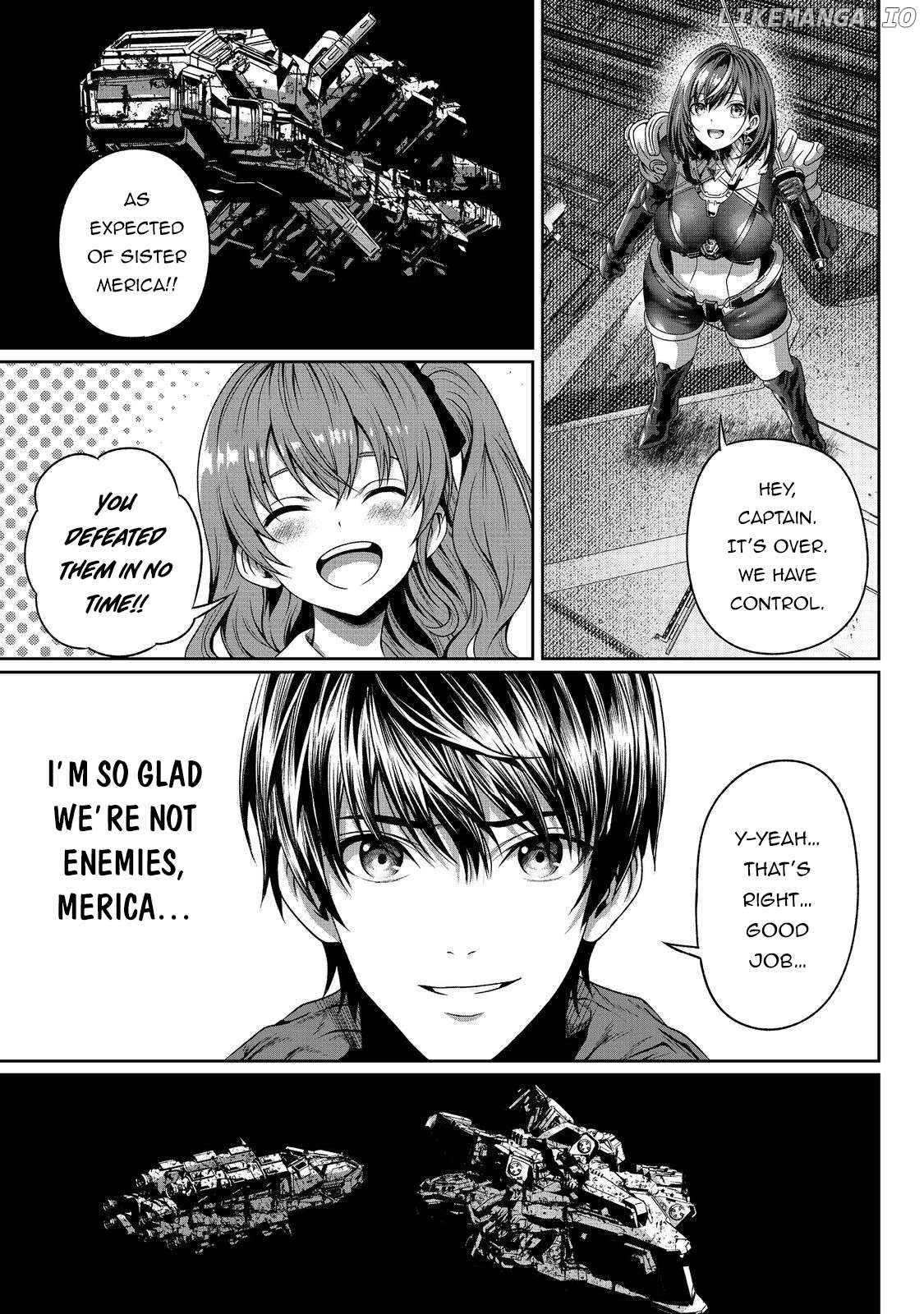 "Koko wa Makasete Sakini Ike!" wo shitai Shinitagari no Nozomanu Uchuu Gekokujou Chapter 5 - page 33