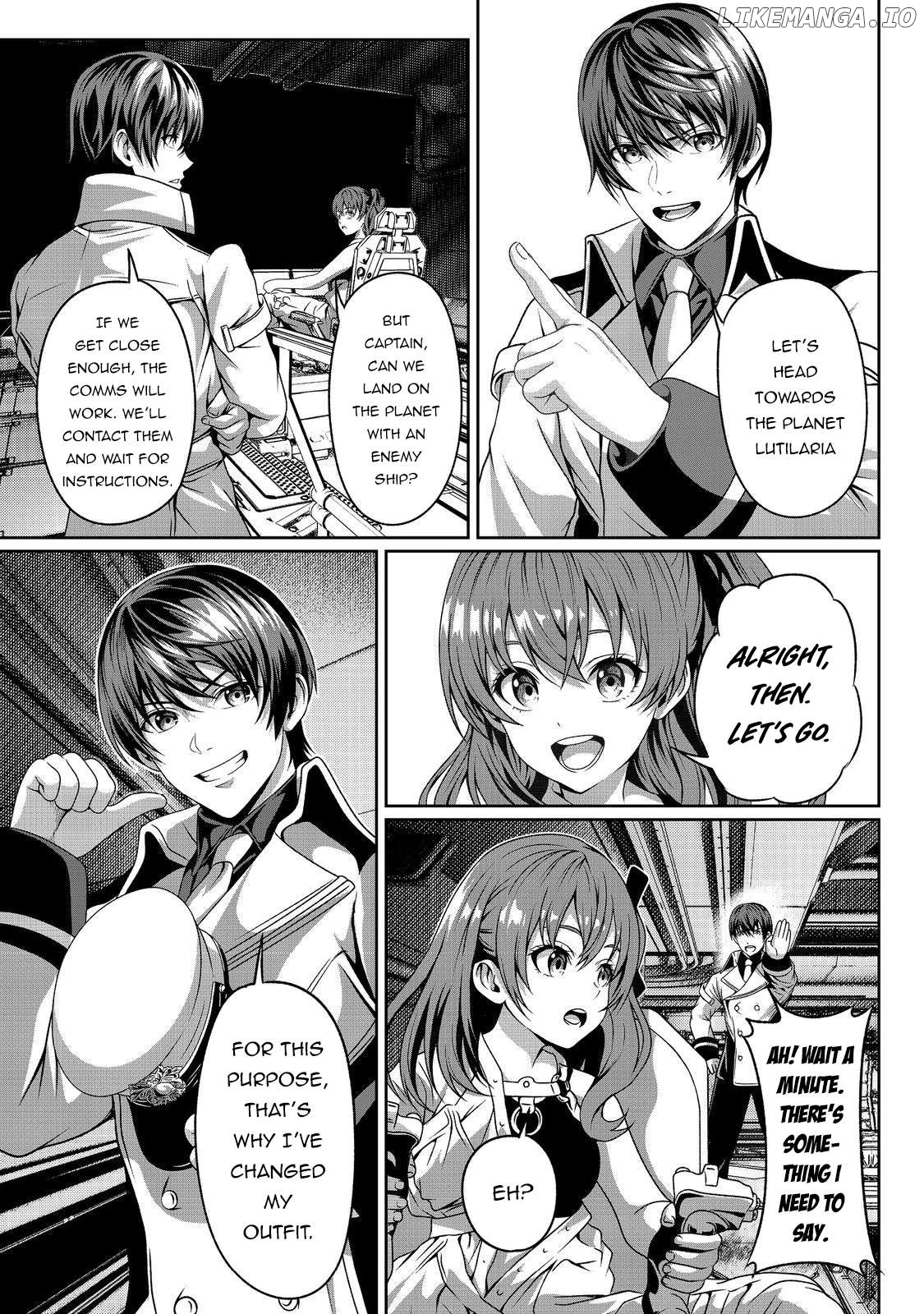 "Koko wa Makasete Sakini Ike!" wo shitai Shinitagari no Nozomanu Uchuu Gekokujou Chapter 5 - page 35