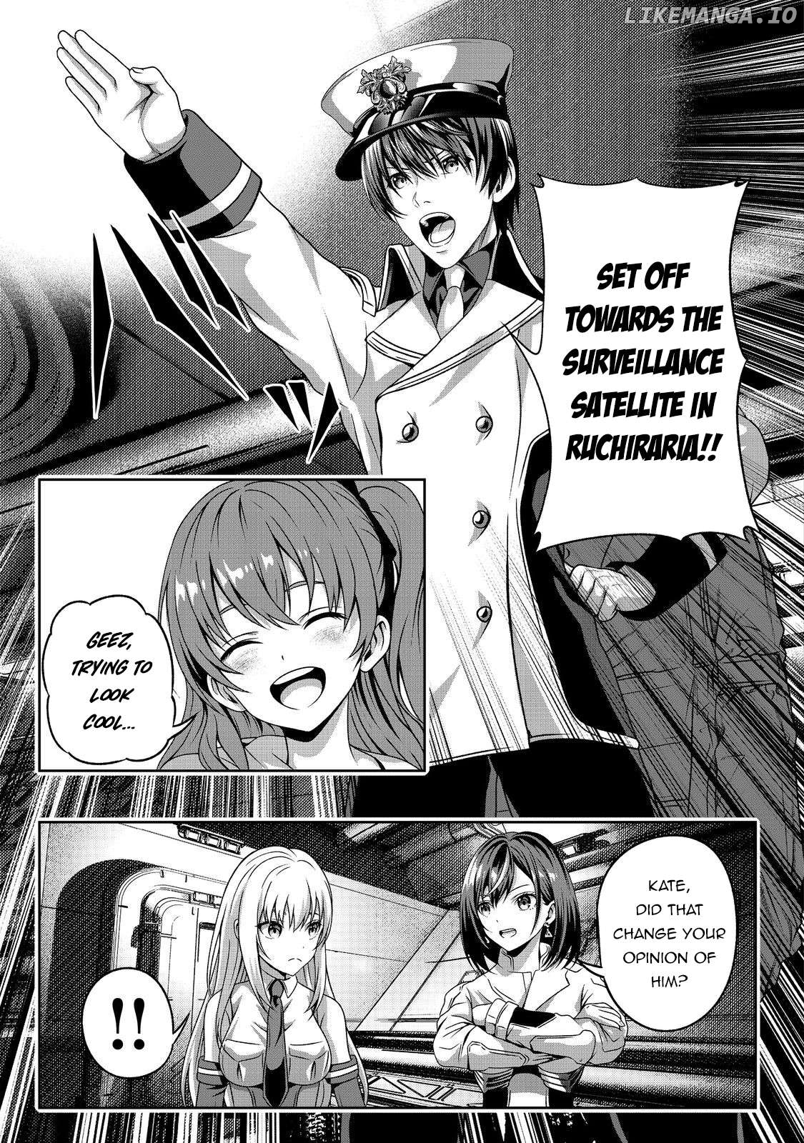 "Koko wa Makasete Sakini Ike!" wo shitai Shinitagari no Nozomanu Uchuu Gekokujou Chapter 5 - page 36