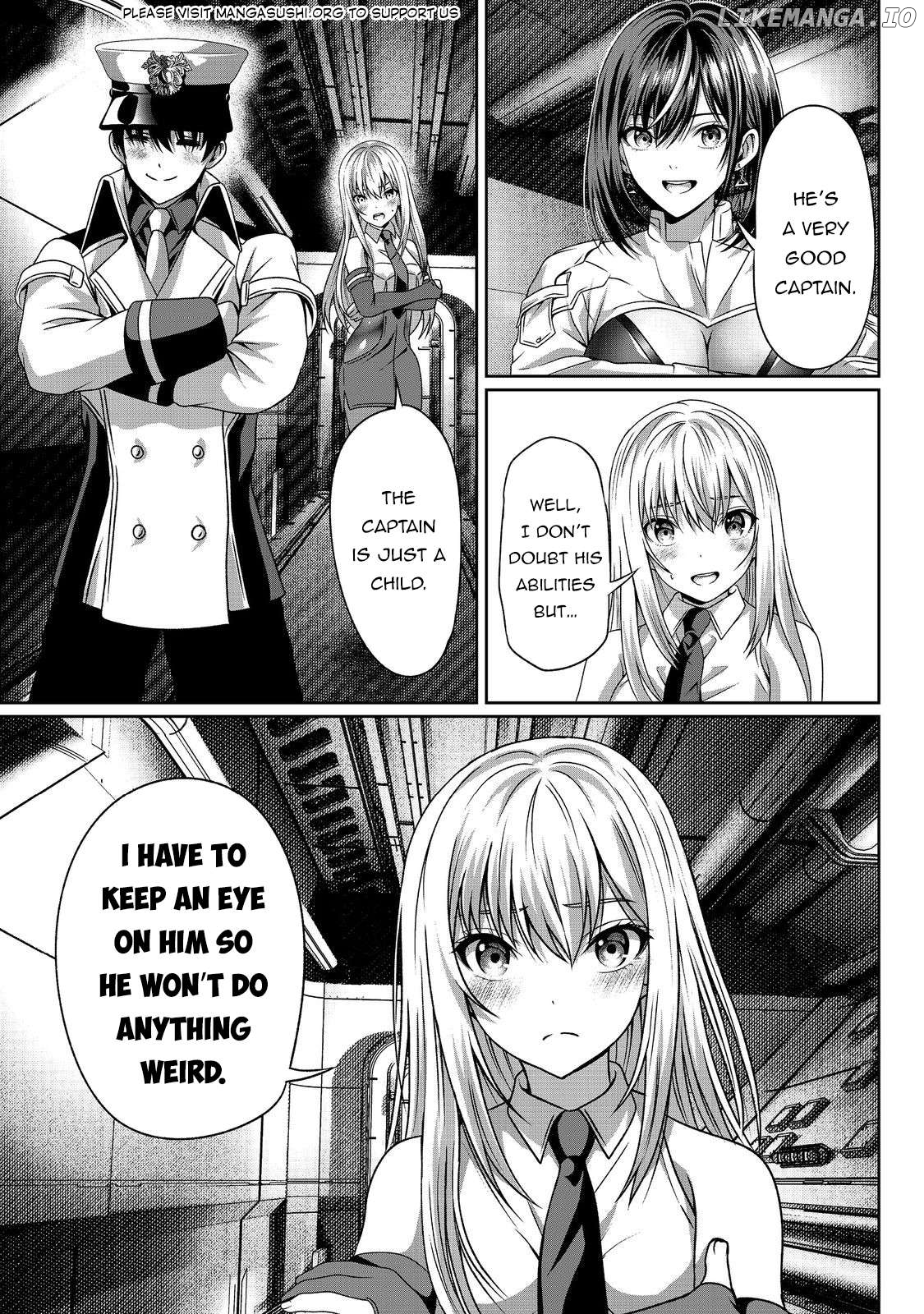 "Koko wa Makasete Sakini Ike!" wo shitai Shinitagari no Nozomanu Uchuu Gekokujou Chapter 5 - page 37