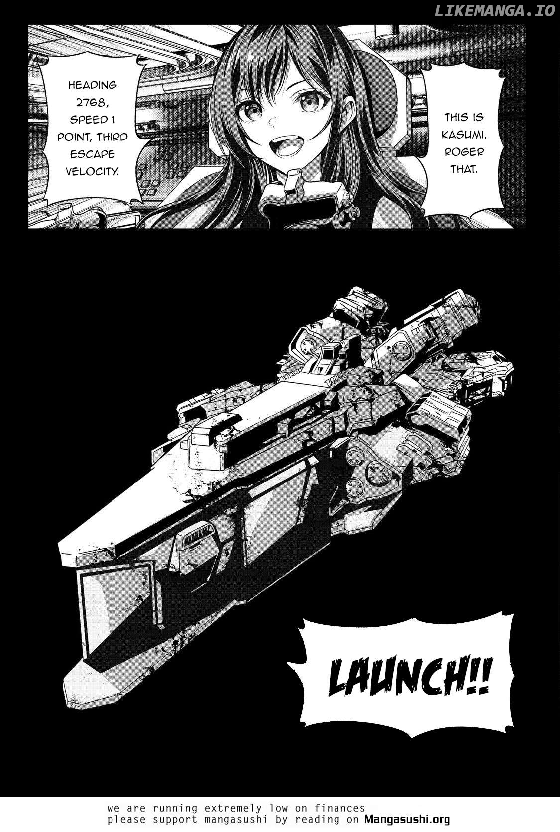 "Koko wa Makasete Sakini Ike!" wo shitai Shinitagari no Nozomanu Uchuu Gekokujou Chapter 5 - page 38