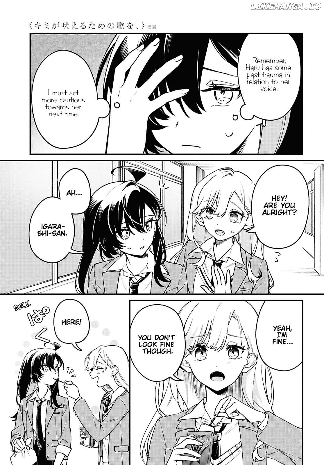 Kimi ga Hoeru Tame no Uta wo Chapter 7 - page 7