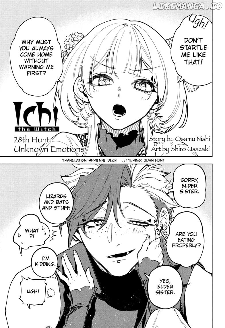 Ichi the Witch Chapter 28 - page 1