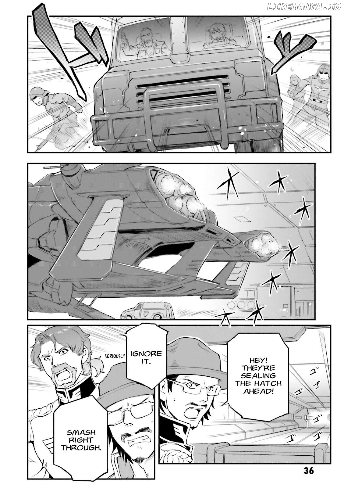Mobile Suit Gundam MSV-R Legend of the Universal Century Heroes: The Fabulous Shin Matsunaga Chapter 46 - page 35