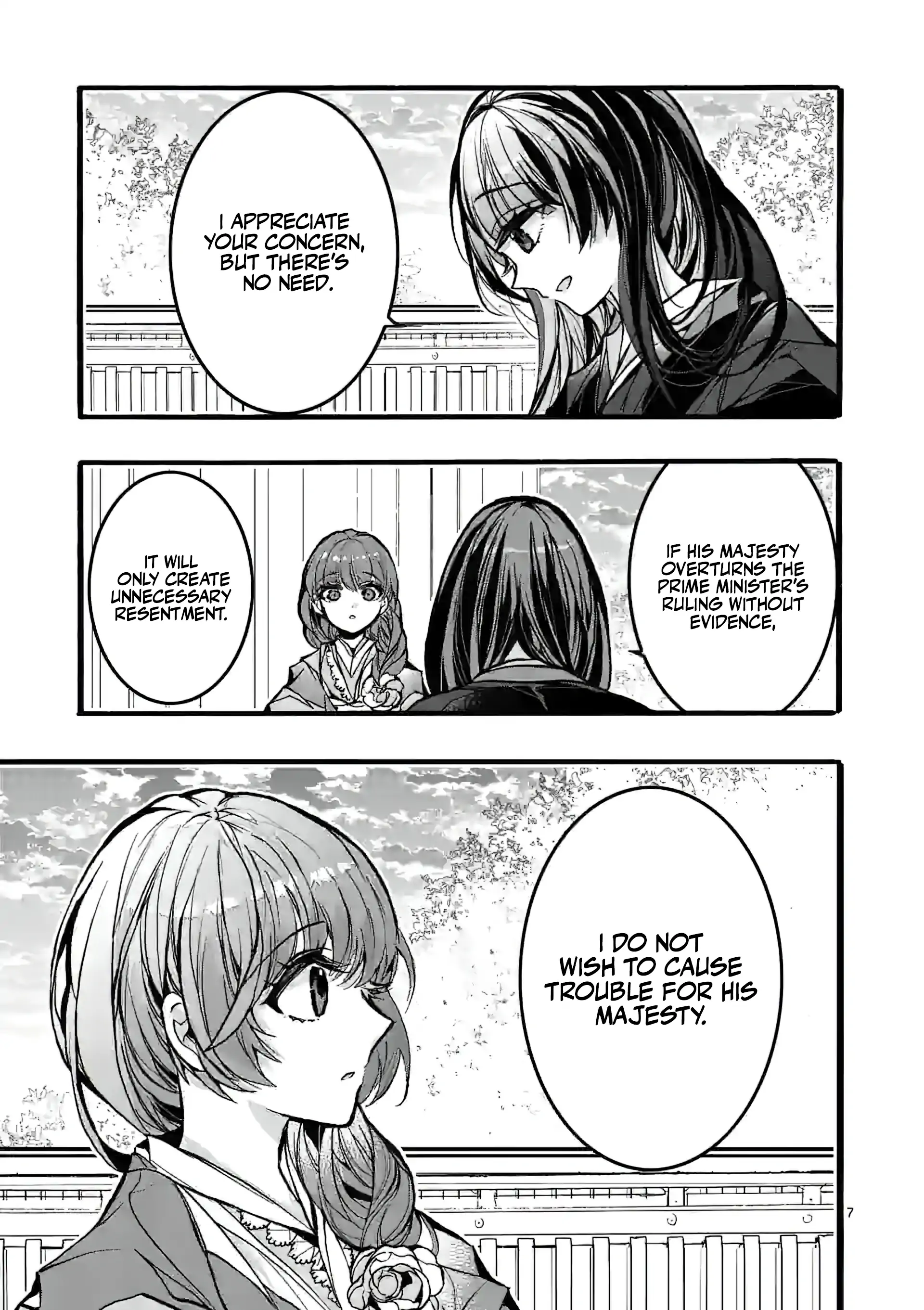 The Rare Villainess Who Was Banished From the Inner Palace Wants A Mofumofu Life With Her Pet Dog in the Detached Palace Chapter 3 - page 7