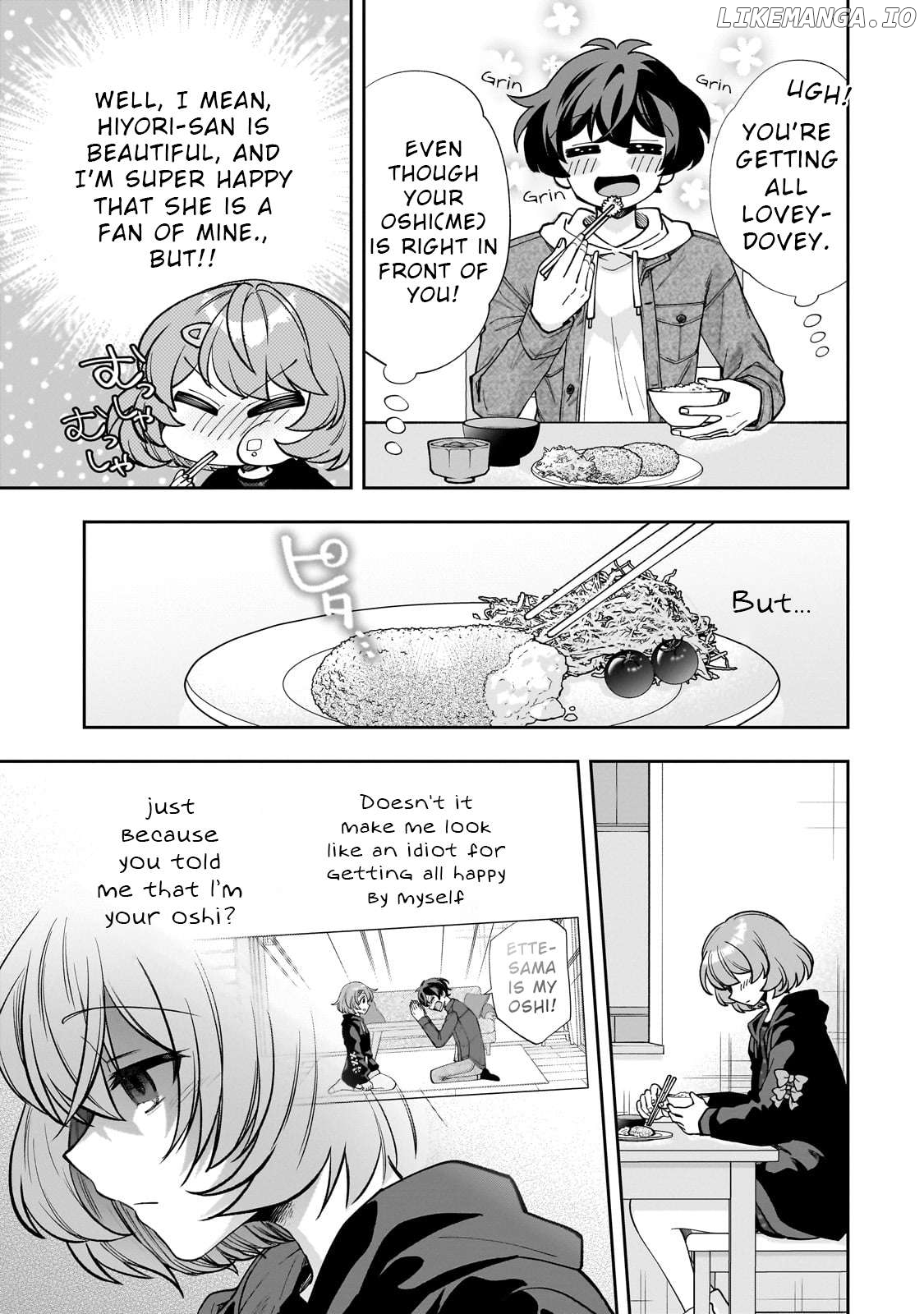 Net no "Oshi" to Real no "Oshi" ga Tonari ni Hikkoshite Kita Chapter 6 - page 15