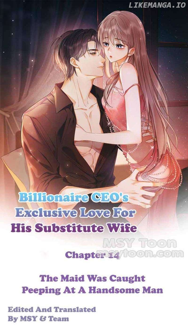 Billionaire’s Exclusive Adoration Chapter 14 - page 1