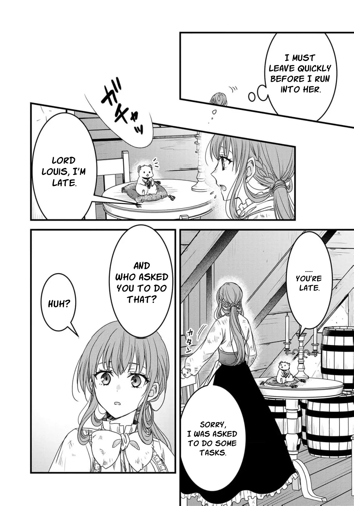 Oh you adorable creature i'm not evil come to me Chapter 4 - page 8