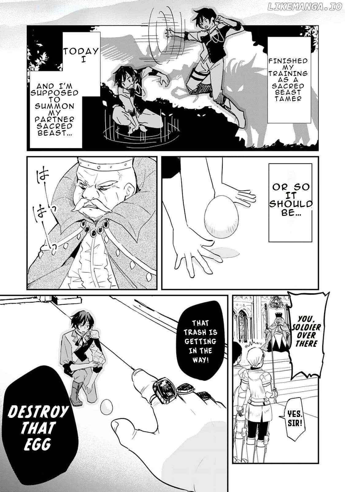 Tokage (Hontou wa Shinryuu) wo Shoukan Shita Seijuu Tsukai, Ryuu no Senaka de Kaitaku Life Chapter 1 - page 23