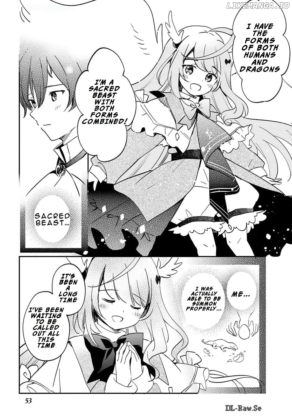 Tokage (Hontou wa Shinryuu) wo Shoukan Shita Seijuu Tsukai, Ryuu no Senaka de Kaitaku Life Chapter 1 - page 55