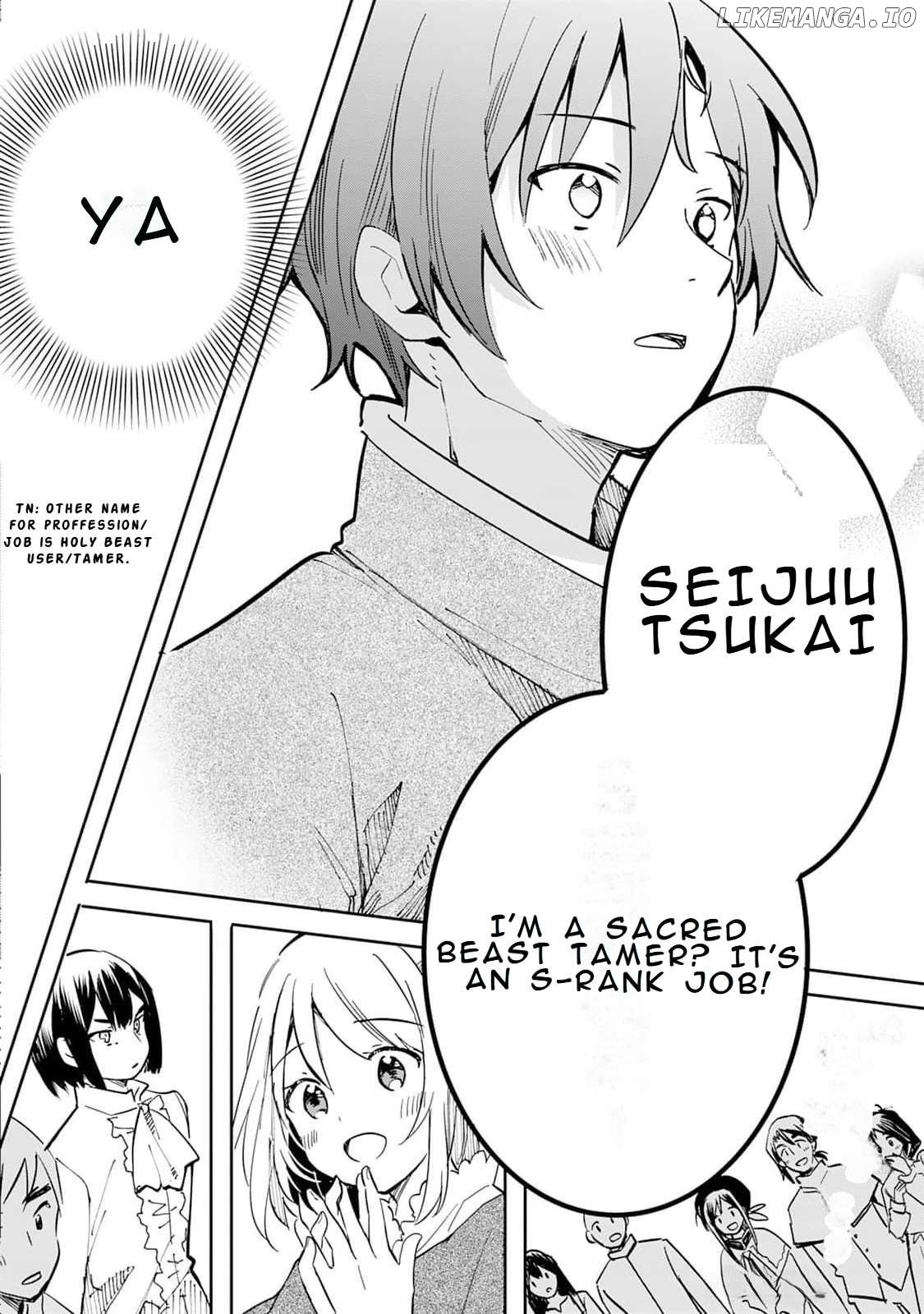Tokage (Hontou wa Shinryuu) wo Shoukan Shita Seijuu Tsukai, Ryuu no Senaka de Kaitaku Life Chapter 1 - page 8